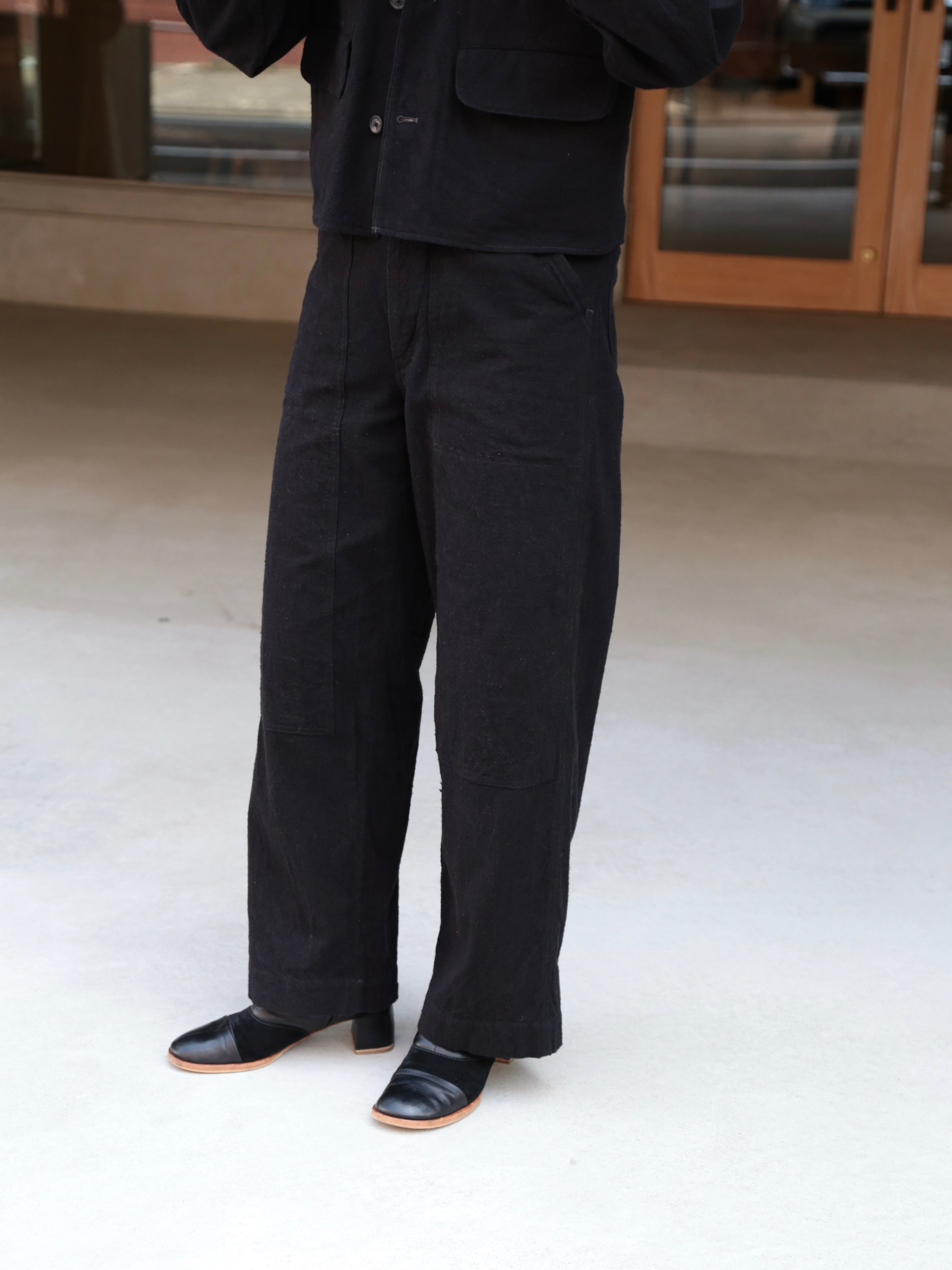 blurhms】Silk/Cotton Nep Painter Pants (Womens) – End on End
