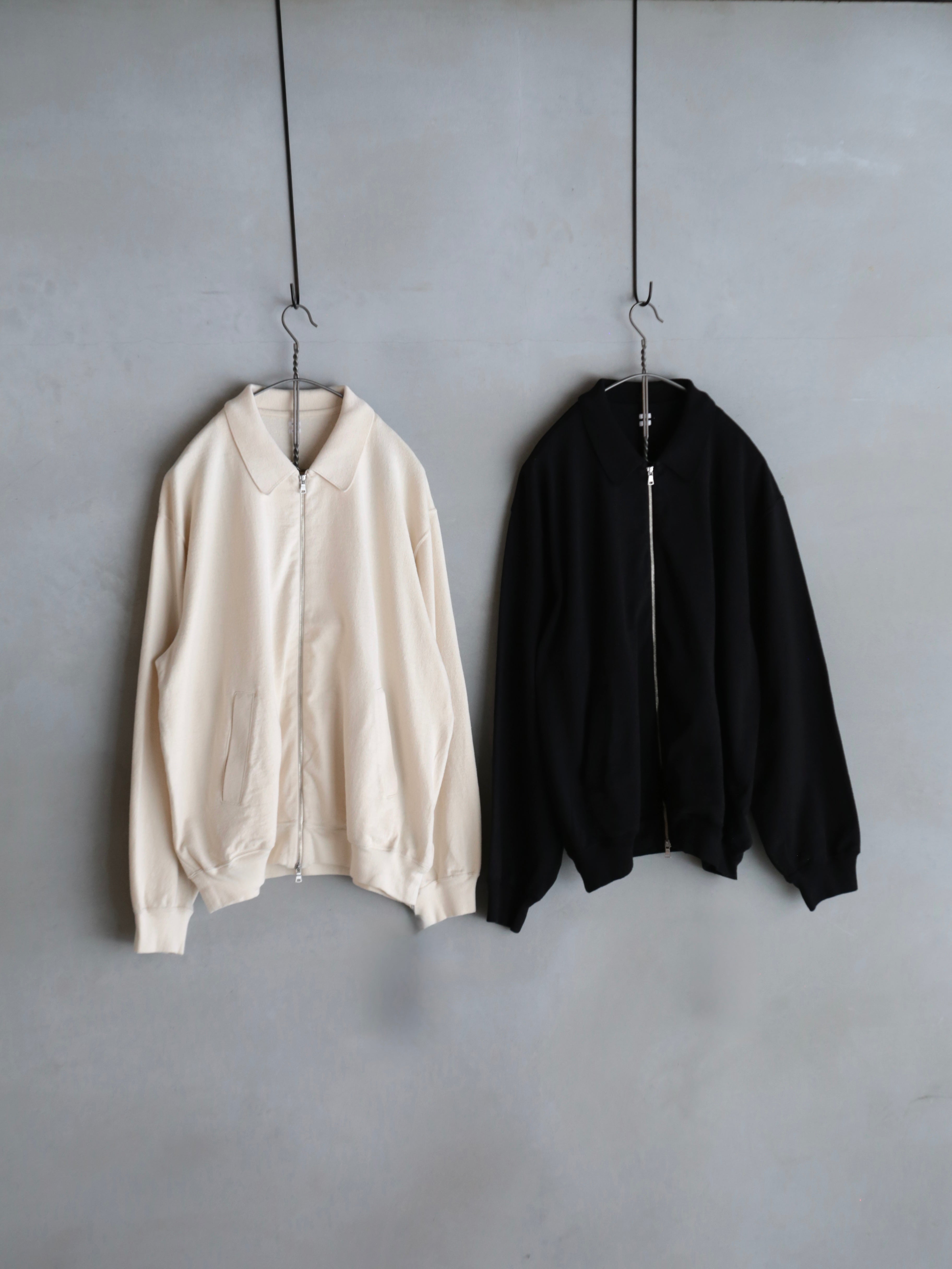 blurhms】Co/Silk Nep Zip Jacket (Mens) – End on End.