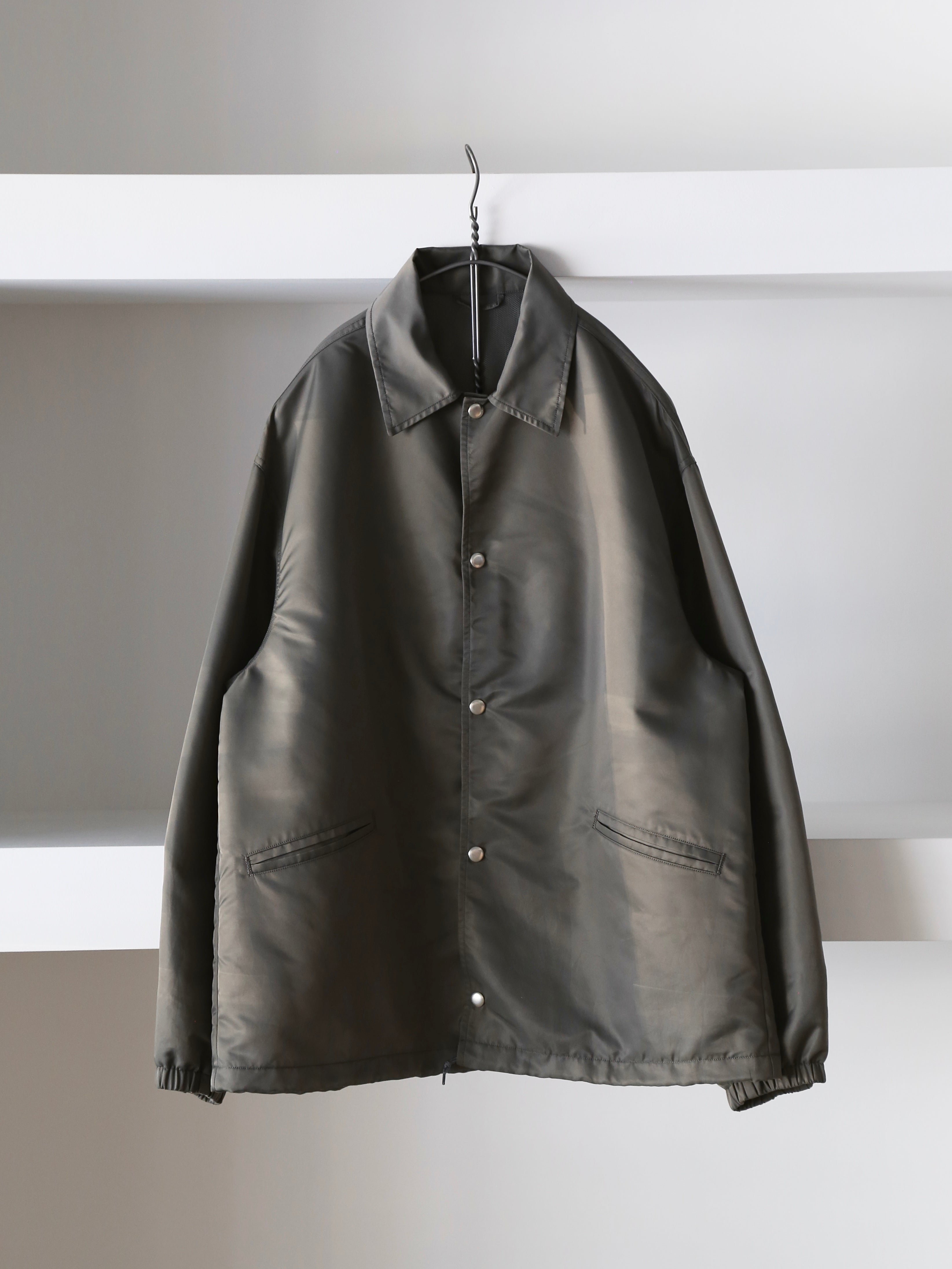 blurhmsROOTSTOCK】Washed Nylon Coach Jacket (Mens) – End on End.