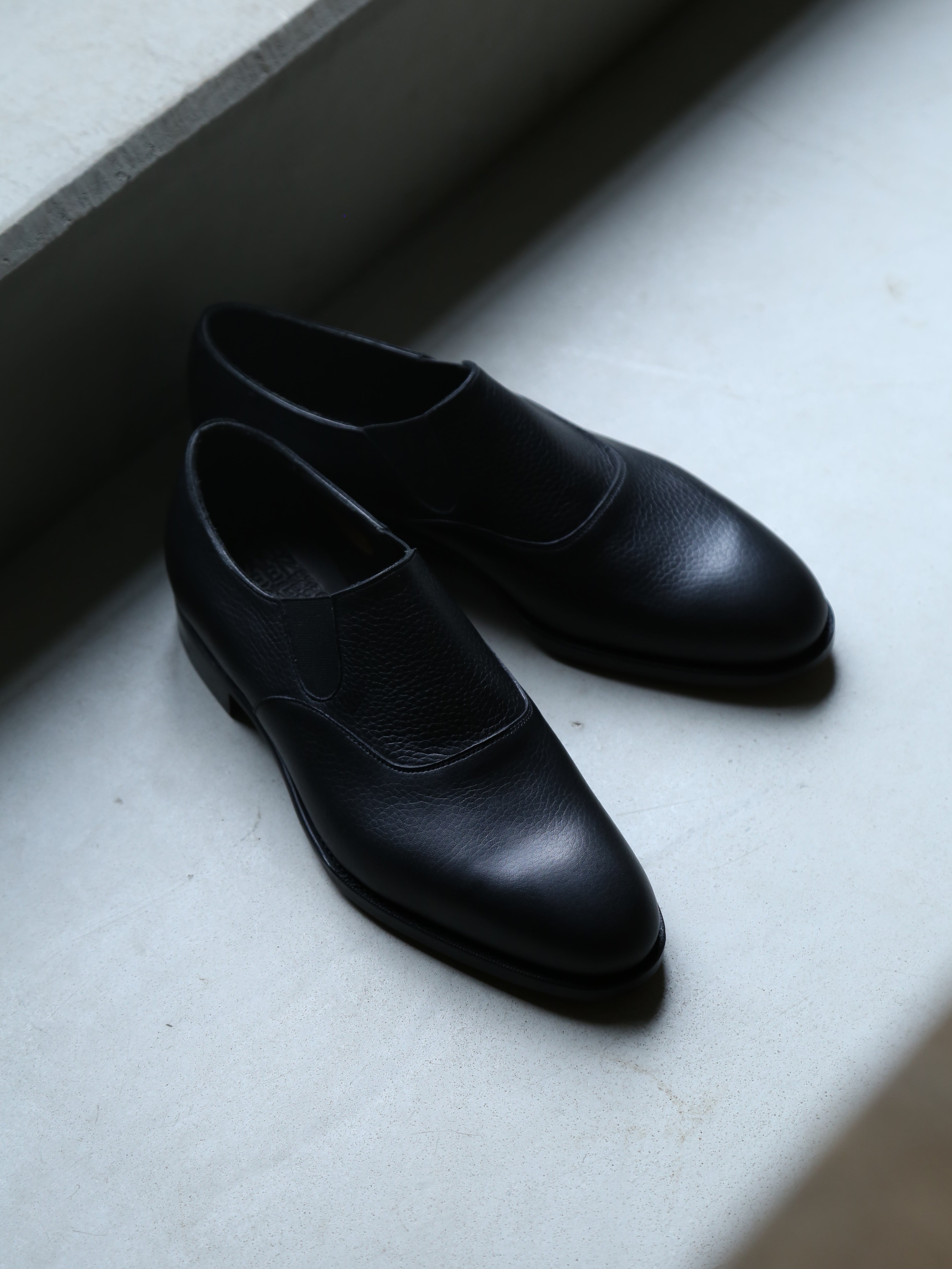 Edward Green for END ON END.】FITZWILLIAM EX/BLACK_COTZWOLD_GRAIN