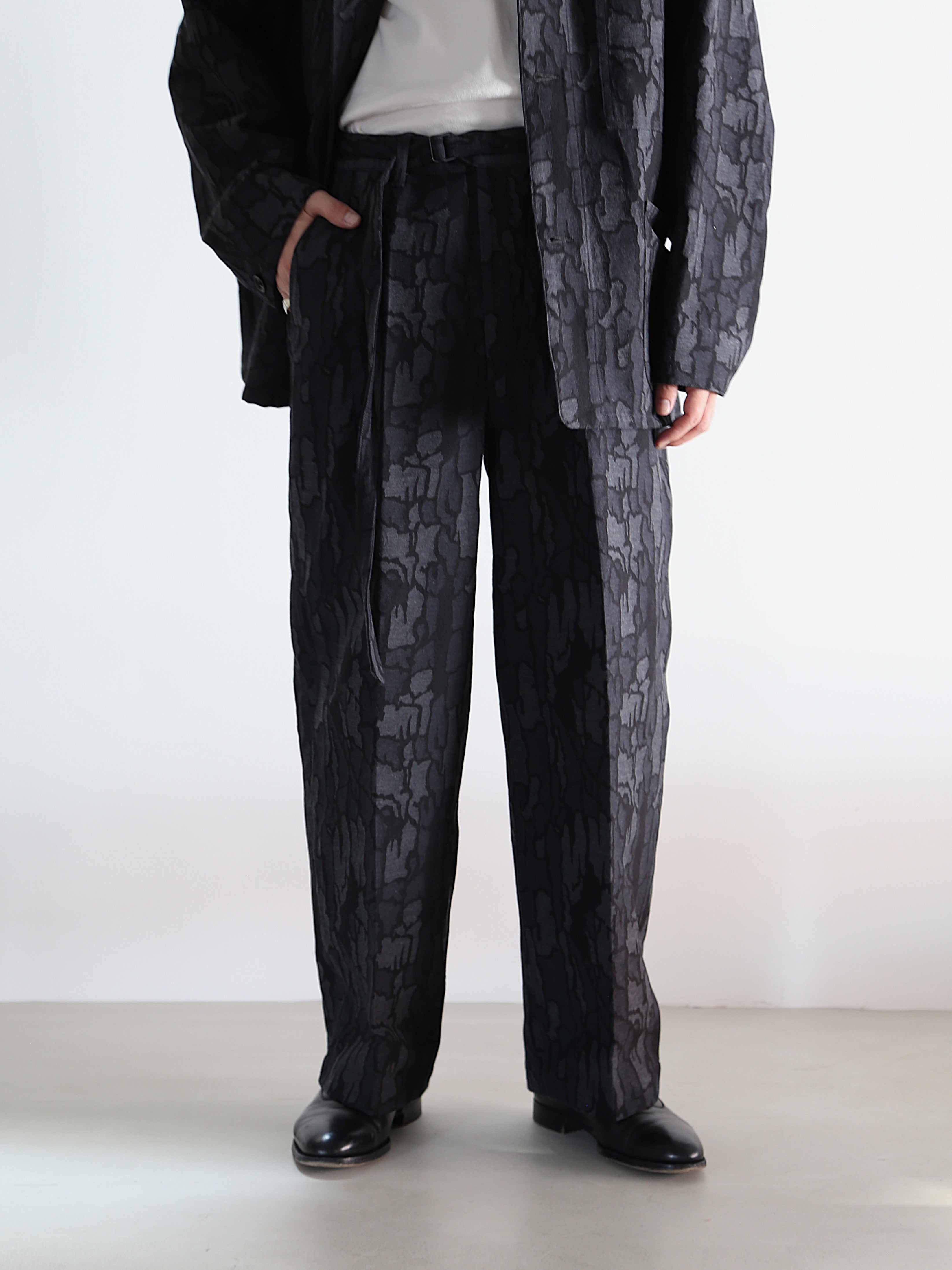 blurhms】Tree Camo Belted Trousers (Mens) – End on End.