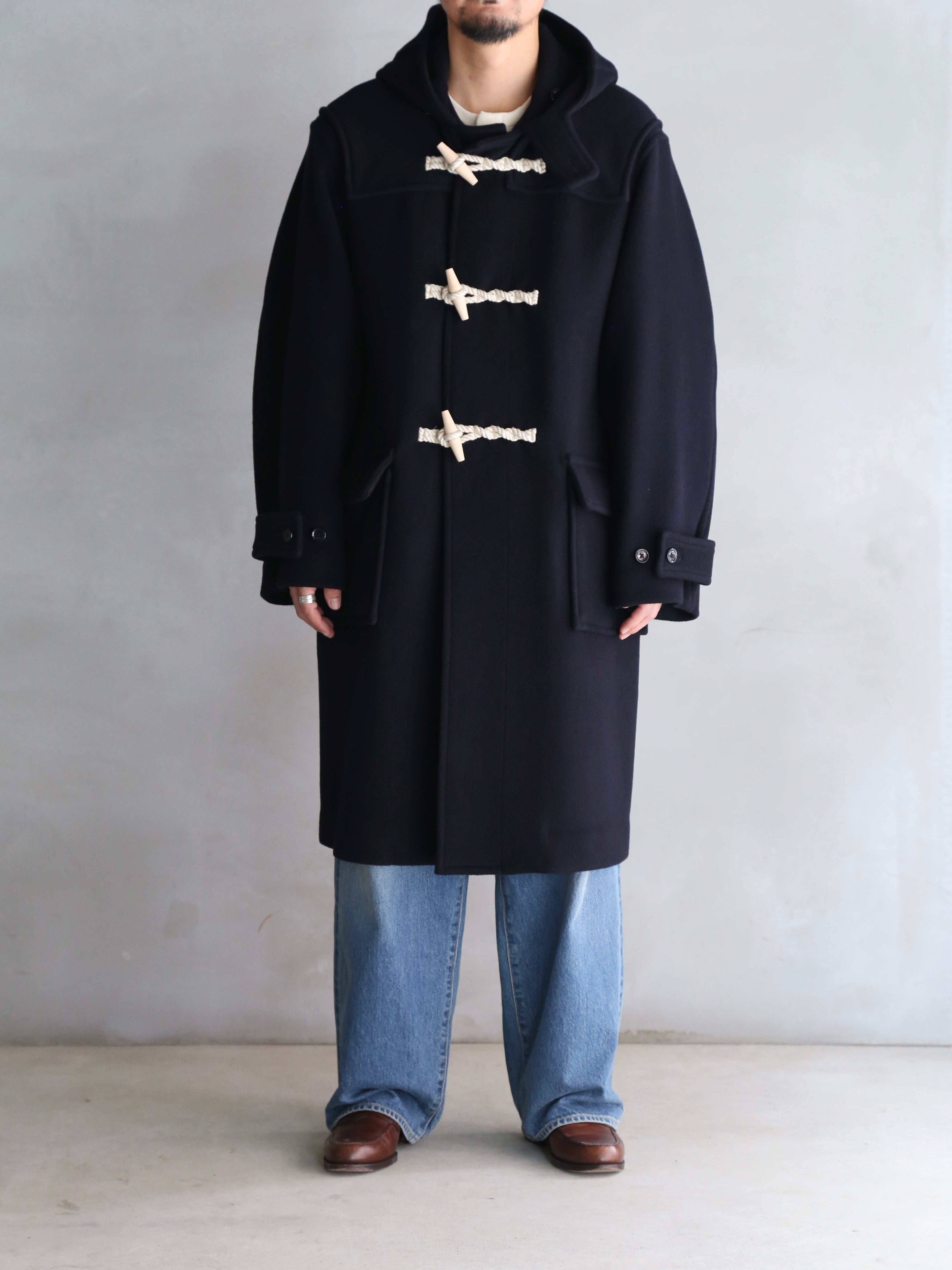 blurhmsROOTSTOCK】Wool Felton Duffle Coat (Mens&Womens) – End on End.