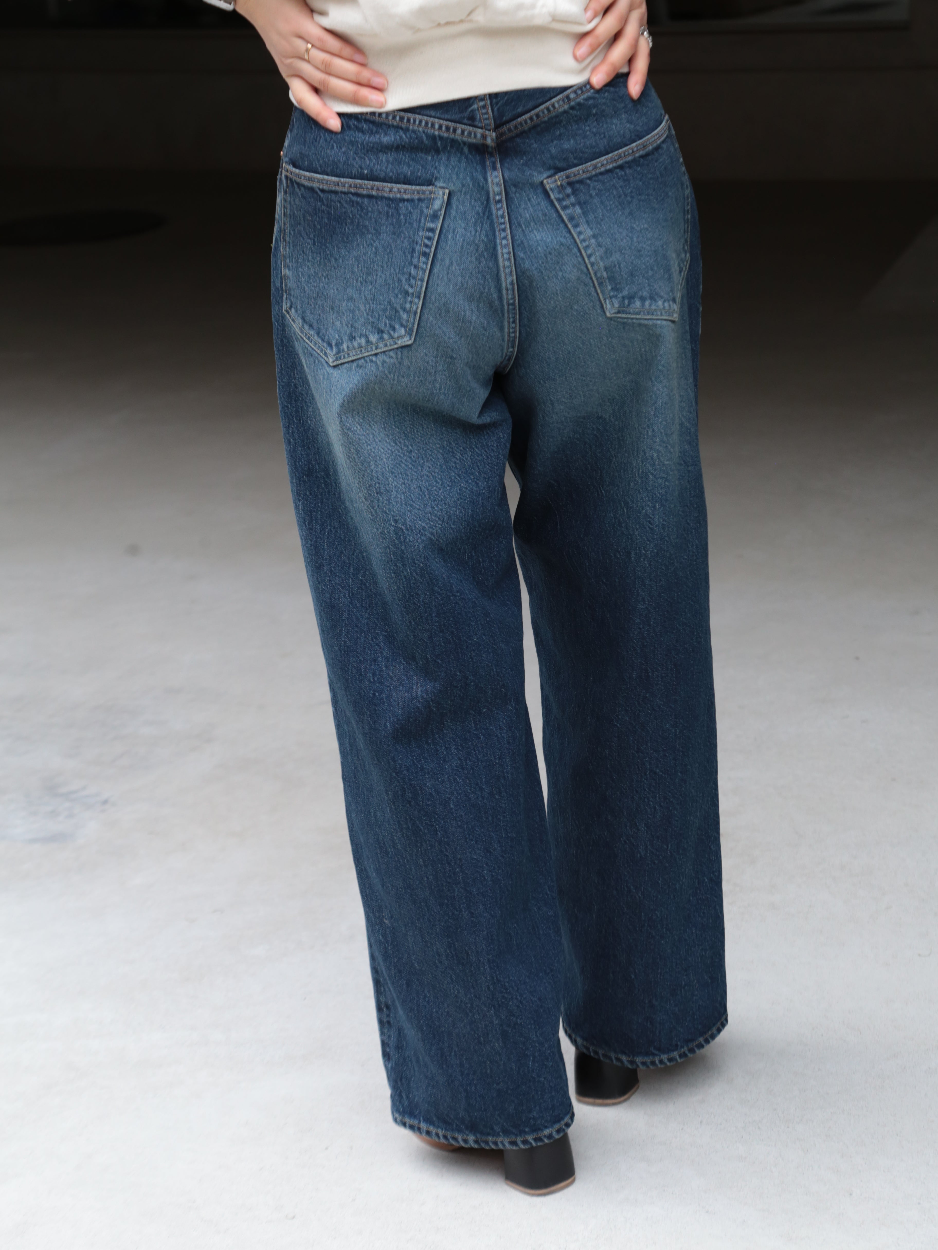 blurhmsROOTSTOCK】13.5oz Denim Pants Wide (Womens) – End on End.