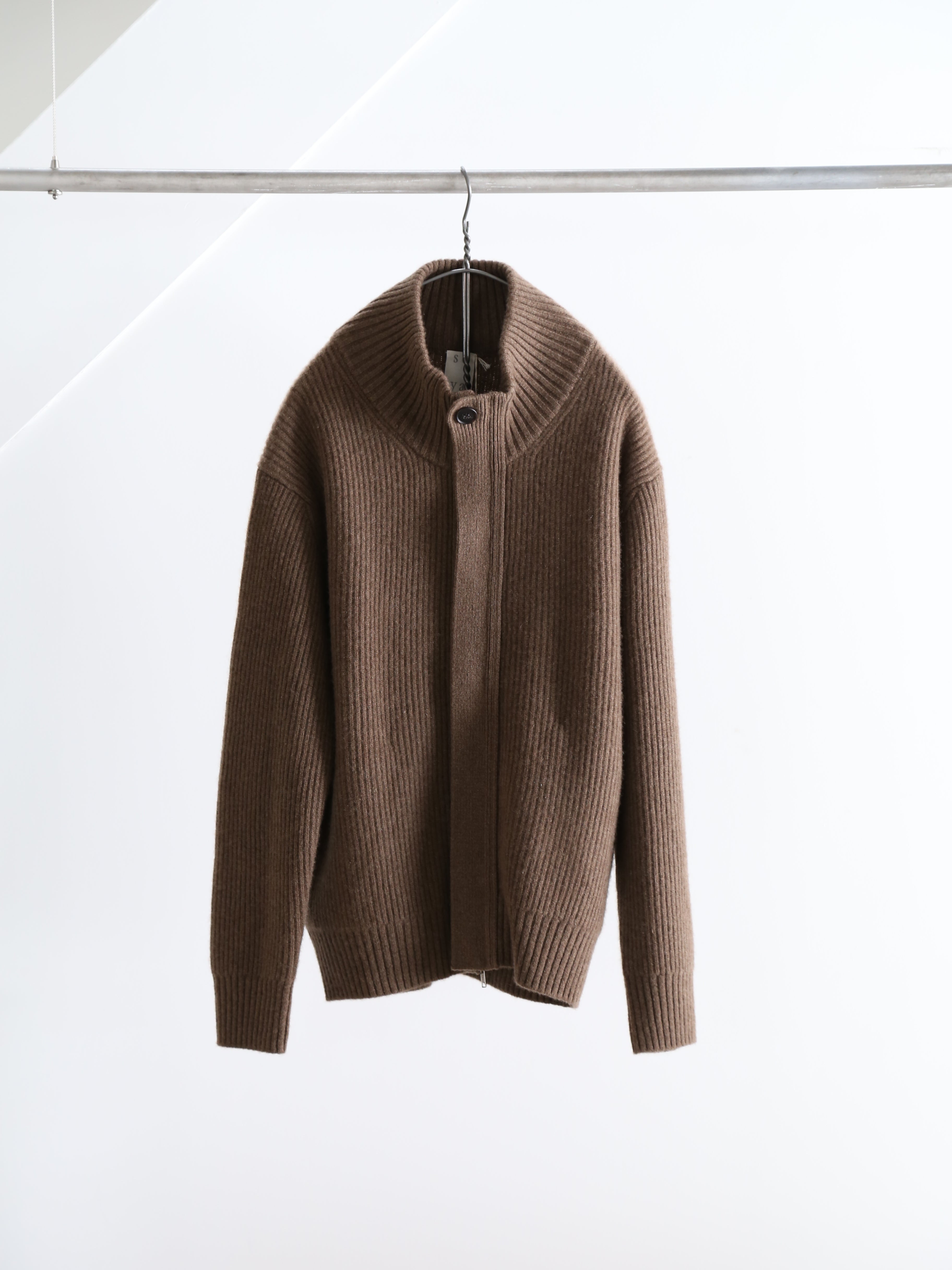 seya.】CLOUD KNIT BLOUSON (UNDYED YAK)(Women) – End on End.