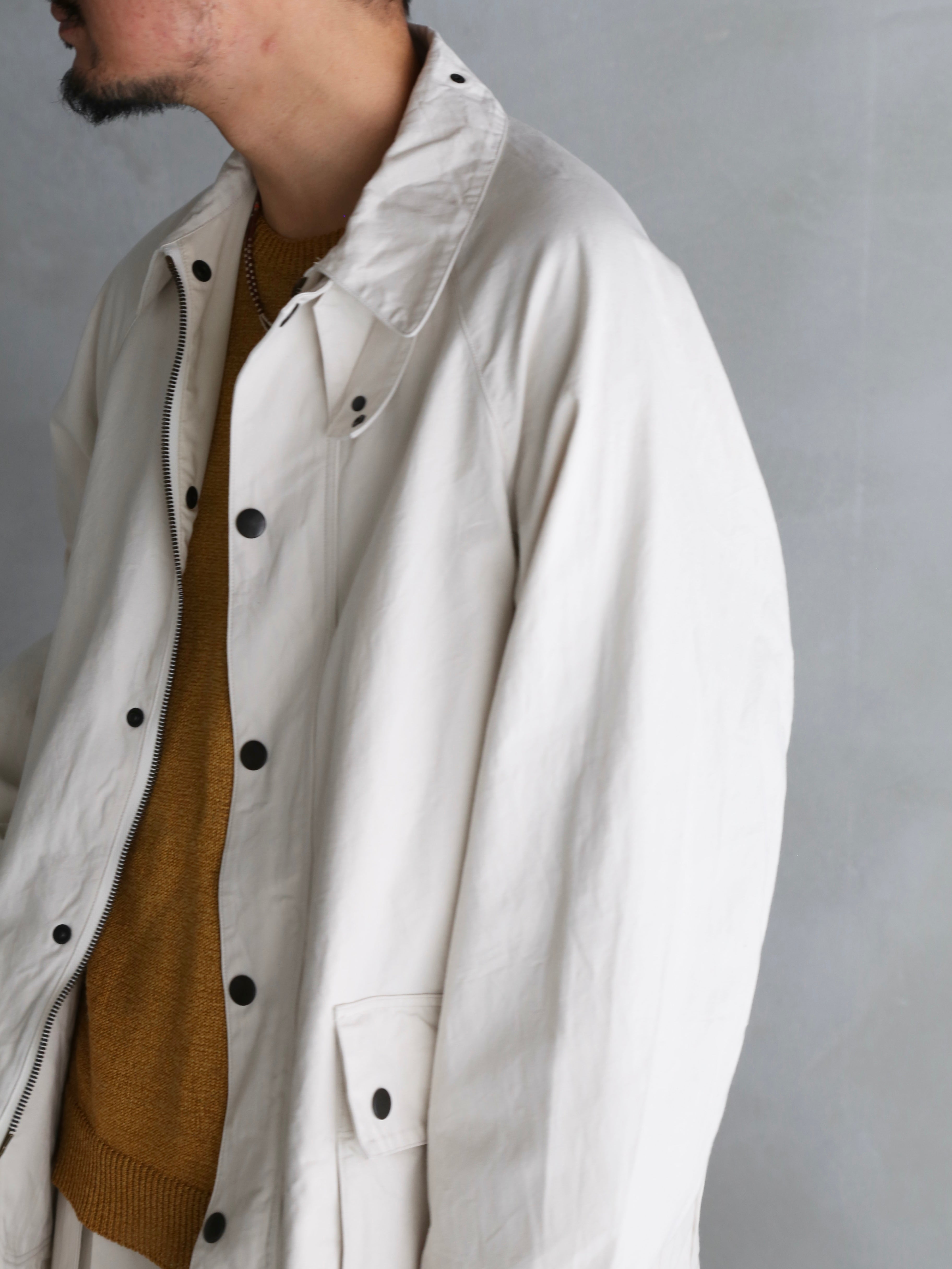 はむ blurhms) Hard Twist Gabardine Riding Jacket (BHS26S017) | blurhms