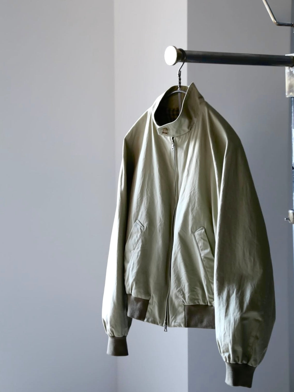 blurhms】Cotton Gabardine Harrington Jacket (Mens) – End on End.