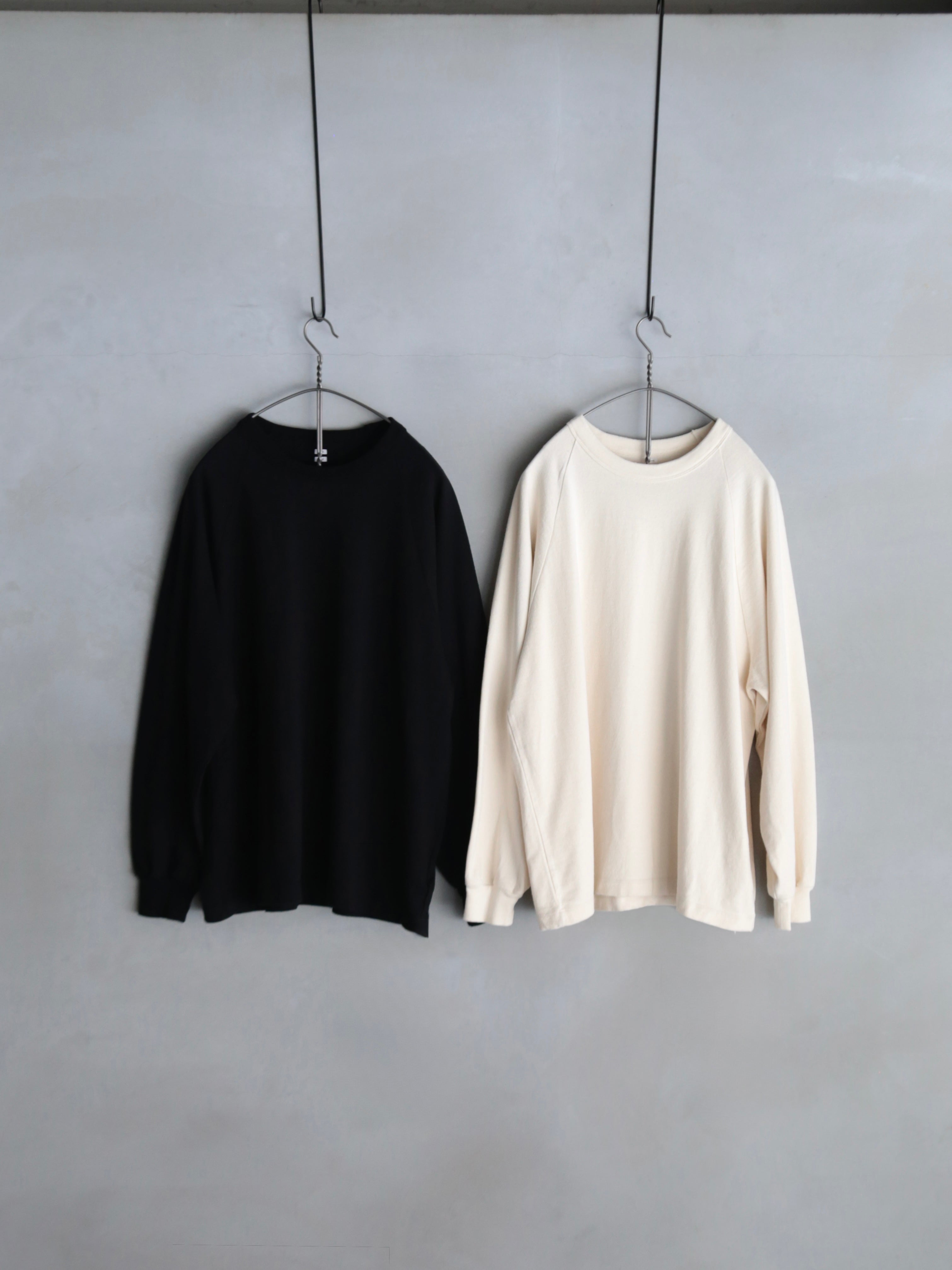 blurhms】Co/Silk Nep Raglan Tee (Mens) – End on End.