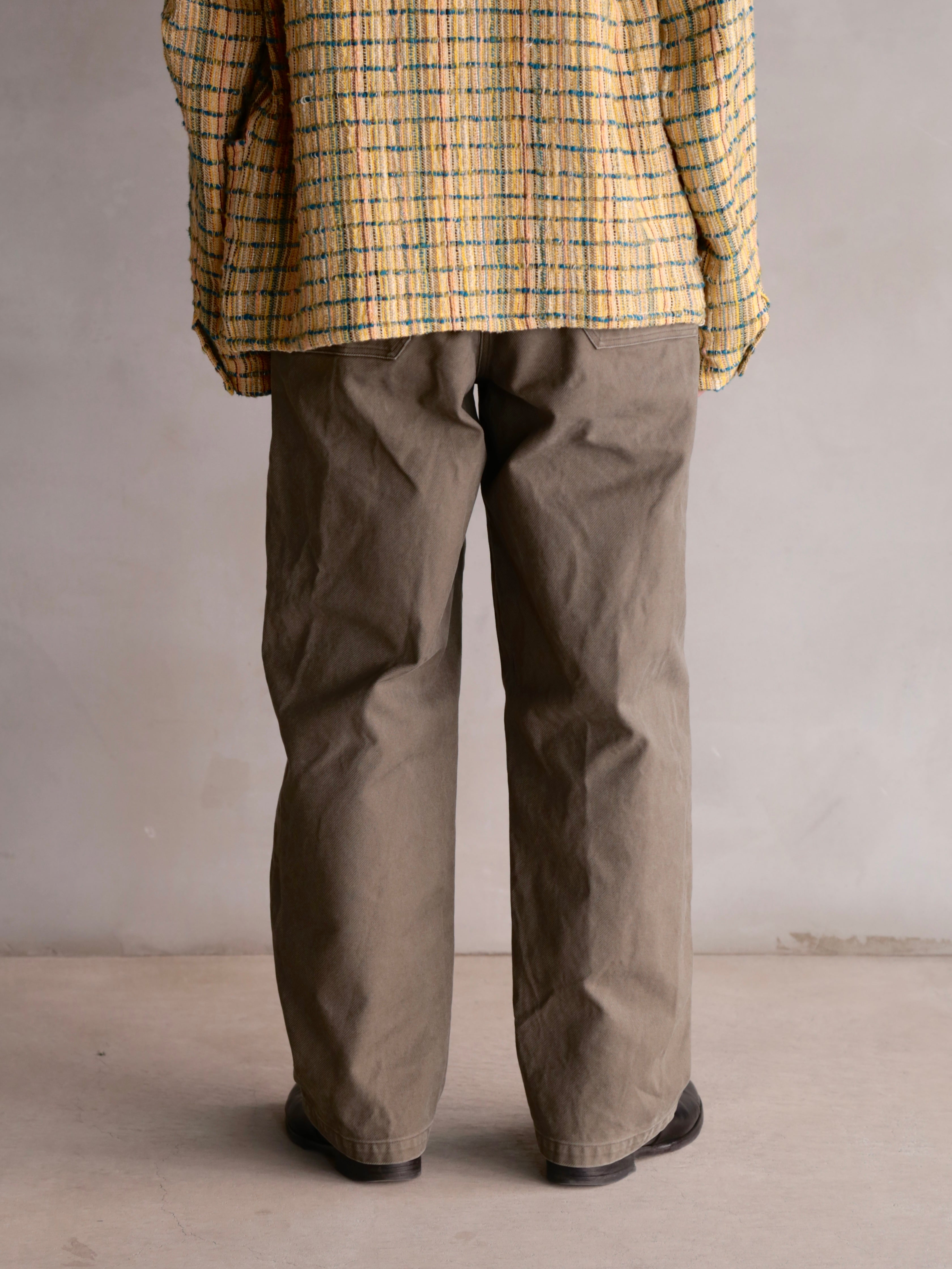 HEUGN】COTTON over dye Nate pants – End on End.