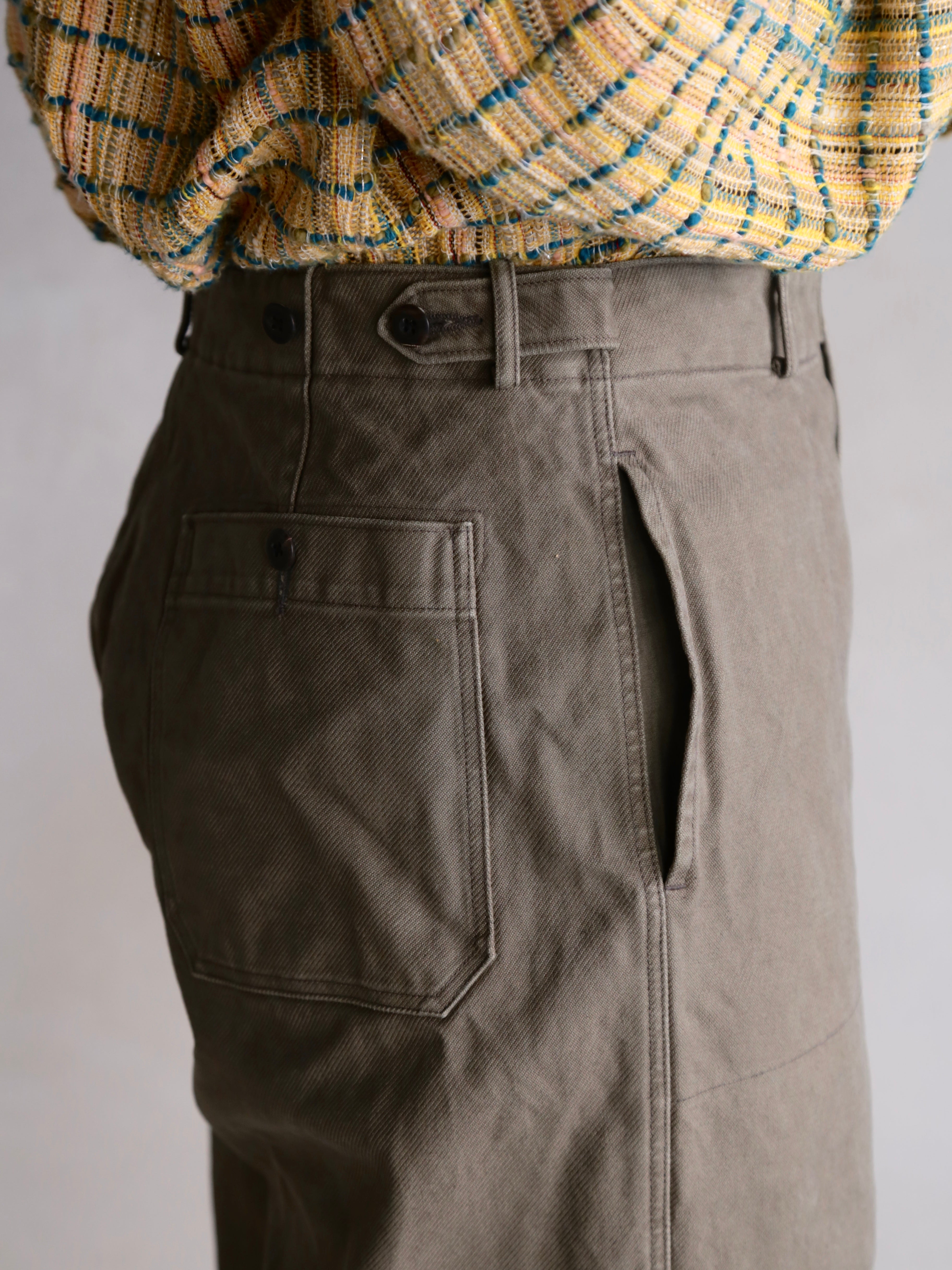 HEUGN】COTTON over dye Nate pants – End on End