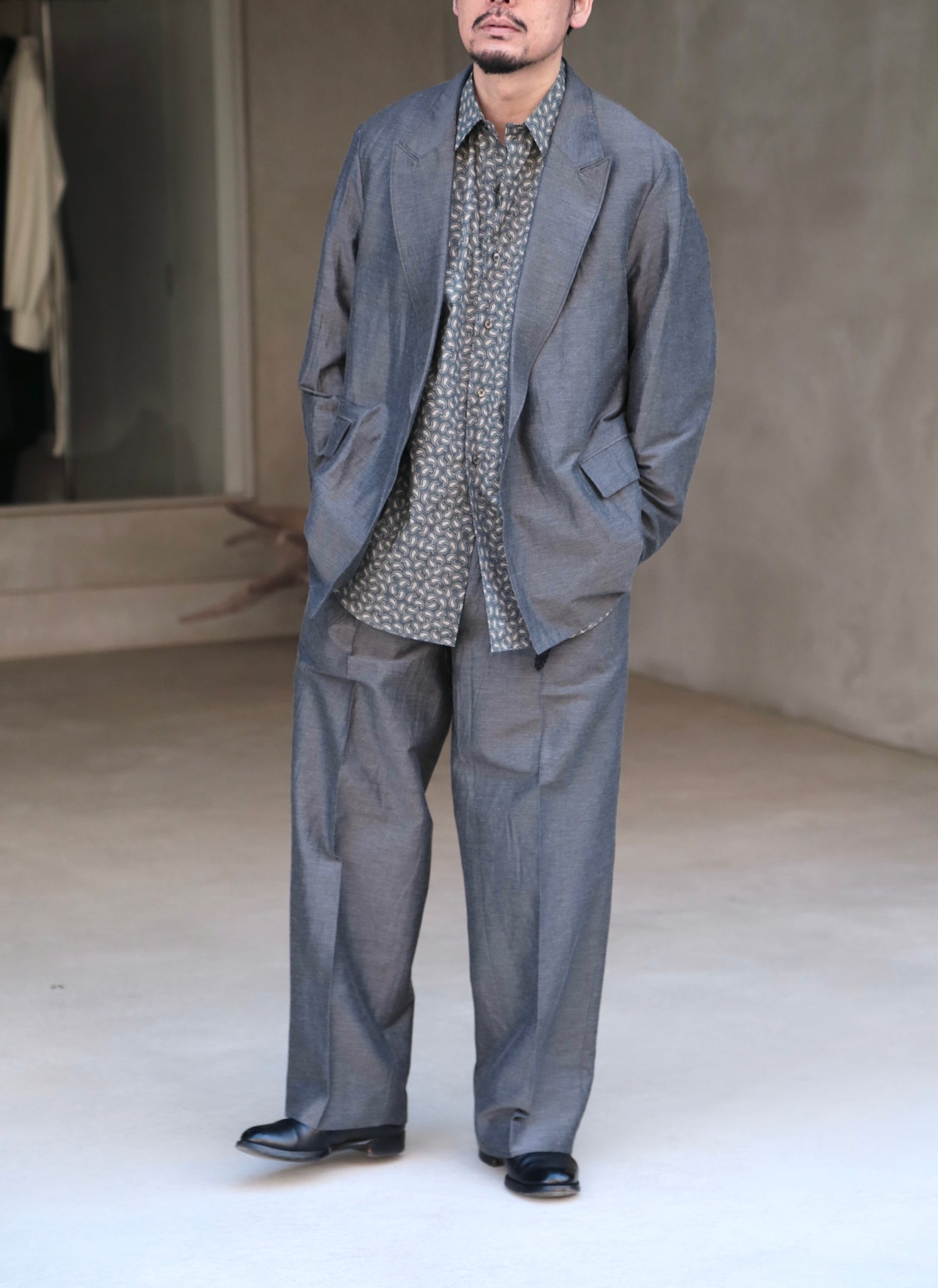 HEUGN】ALAN SHIRTS Print – End on End.