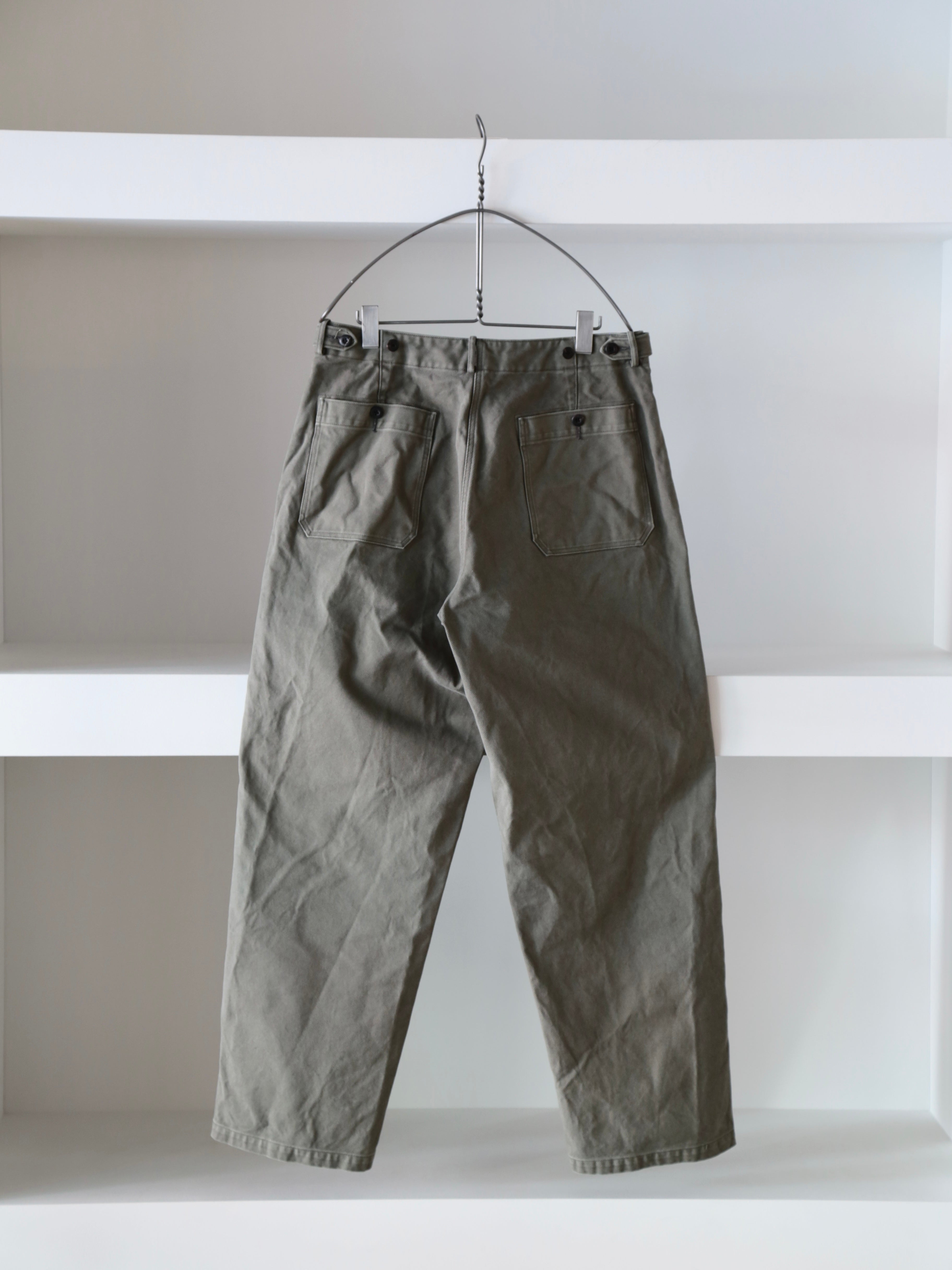 HEUGN】COTTON over dye Nate pants – End on End.