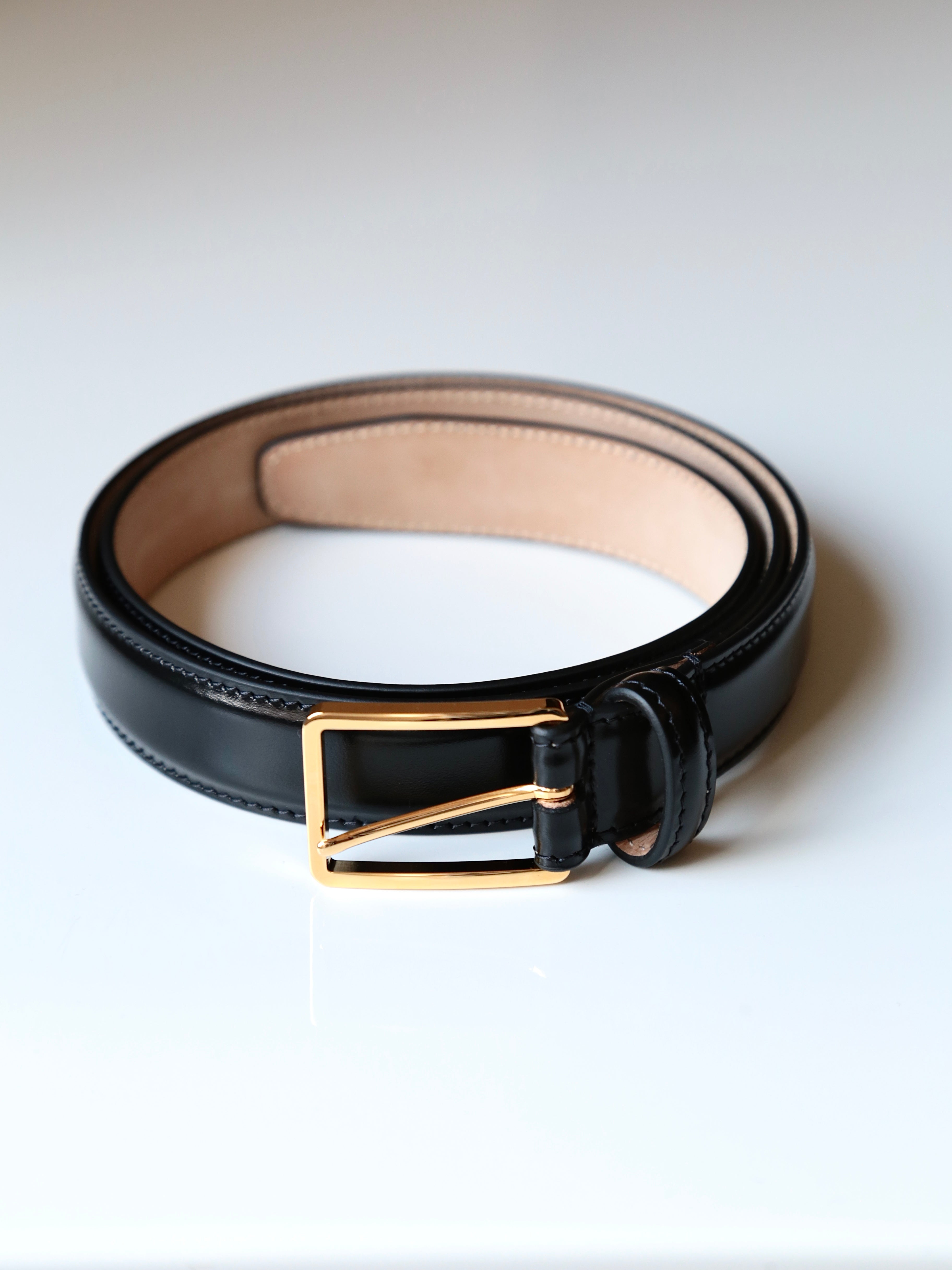 Le Yucca's for END ON END.】 BELT BLACK CHATEAUBRIAND CALF – End