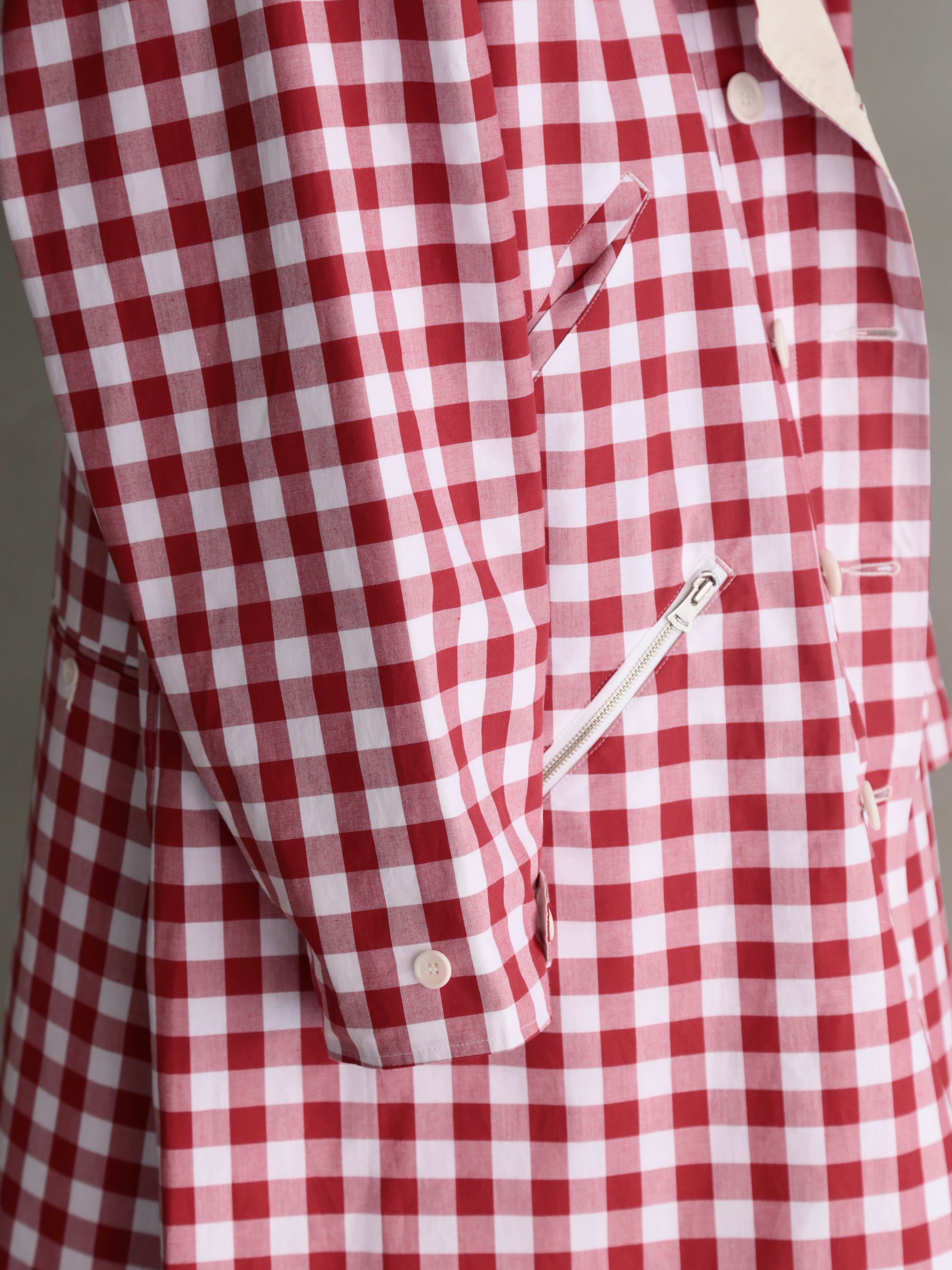 CLASS】CCGS08UNI B VICHY GINGHAM SNOW PARKER (LYRIA) – End on End.