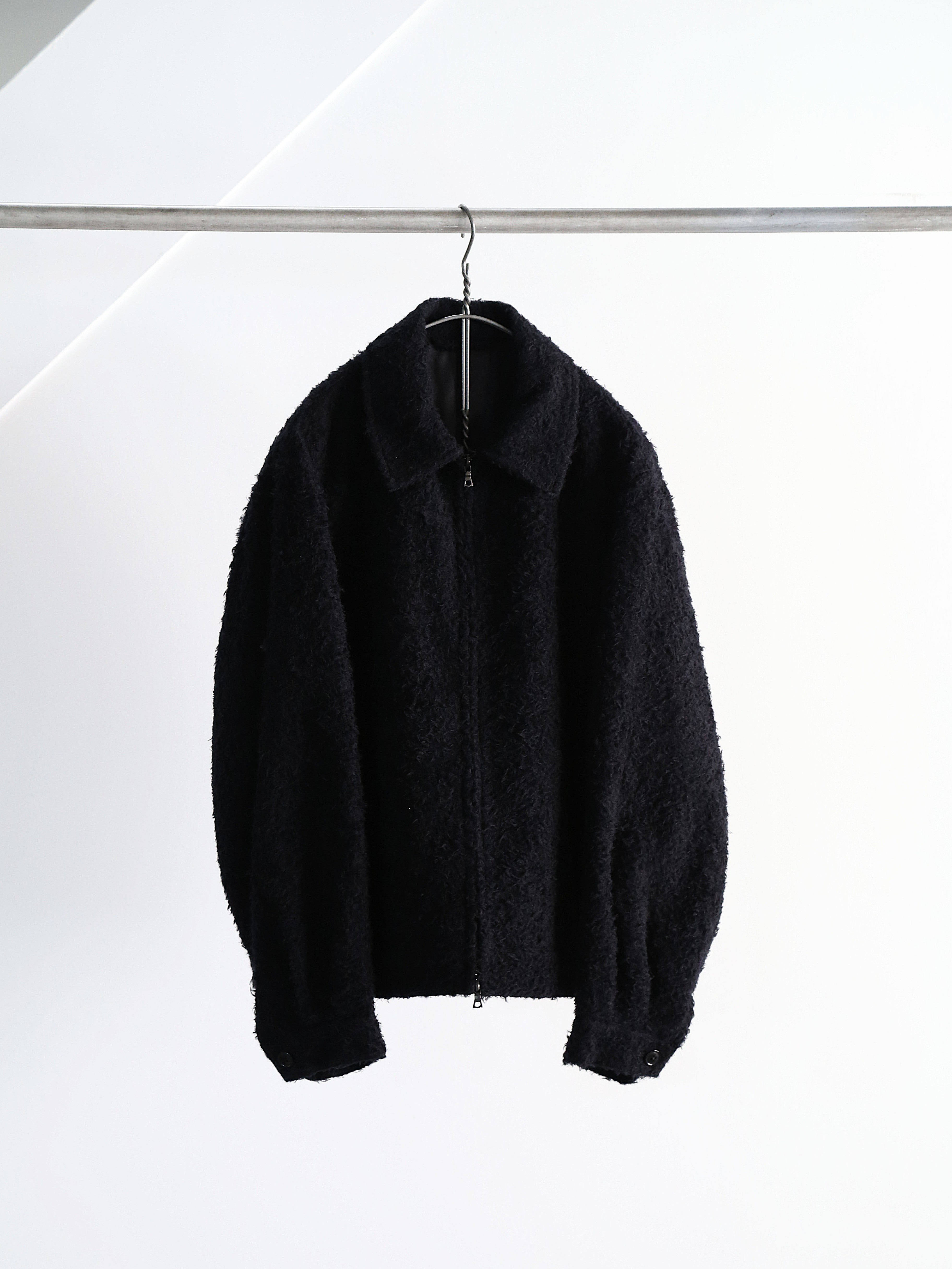 blurhms for END ON END.】Brushed Wool Zip Short Jacket EX (Mens