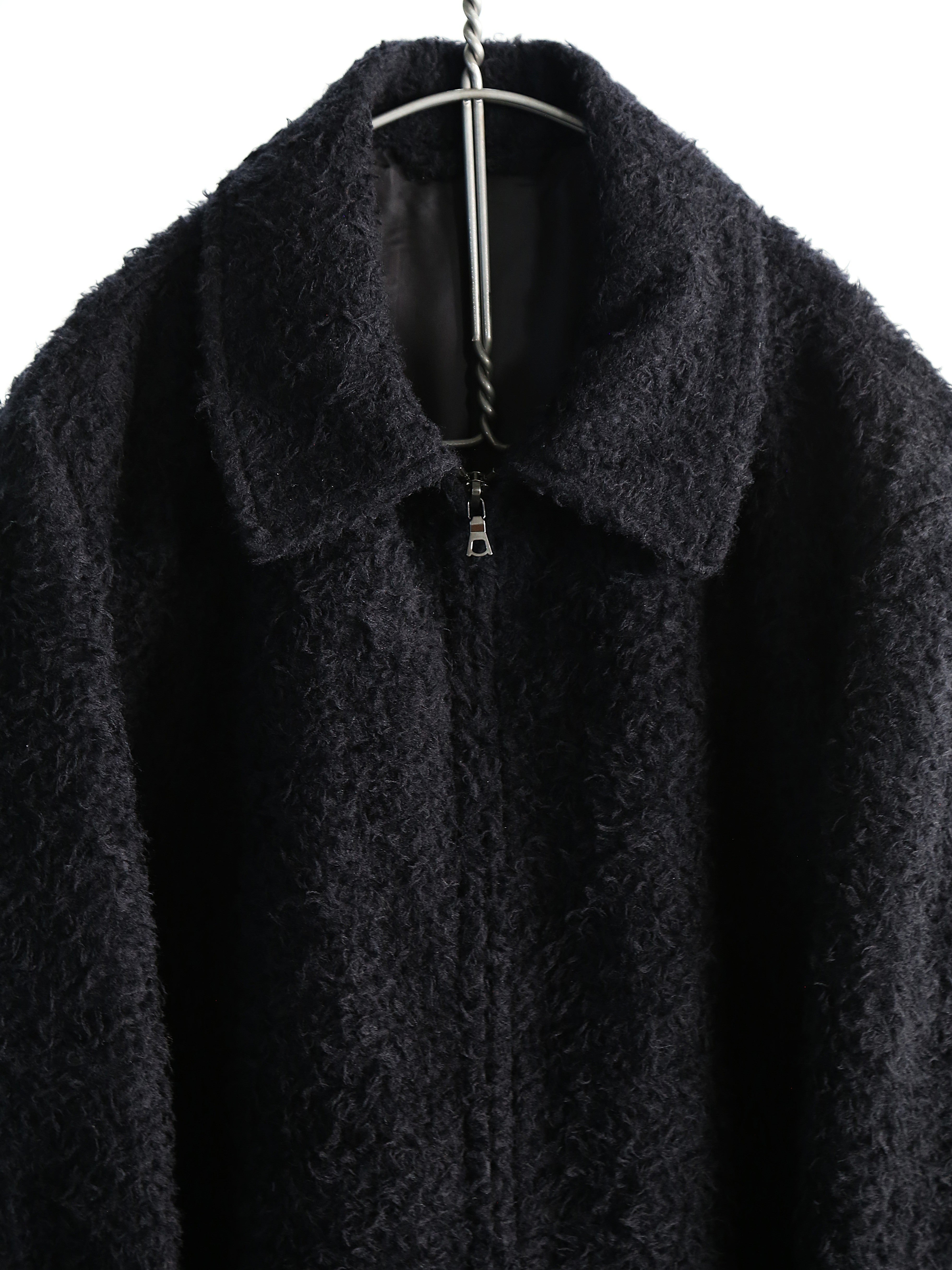 blurhms for END ON END.】Brushed Wool Zip Short Jacket EX (Mens