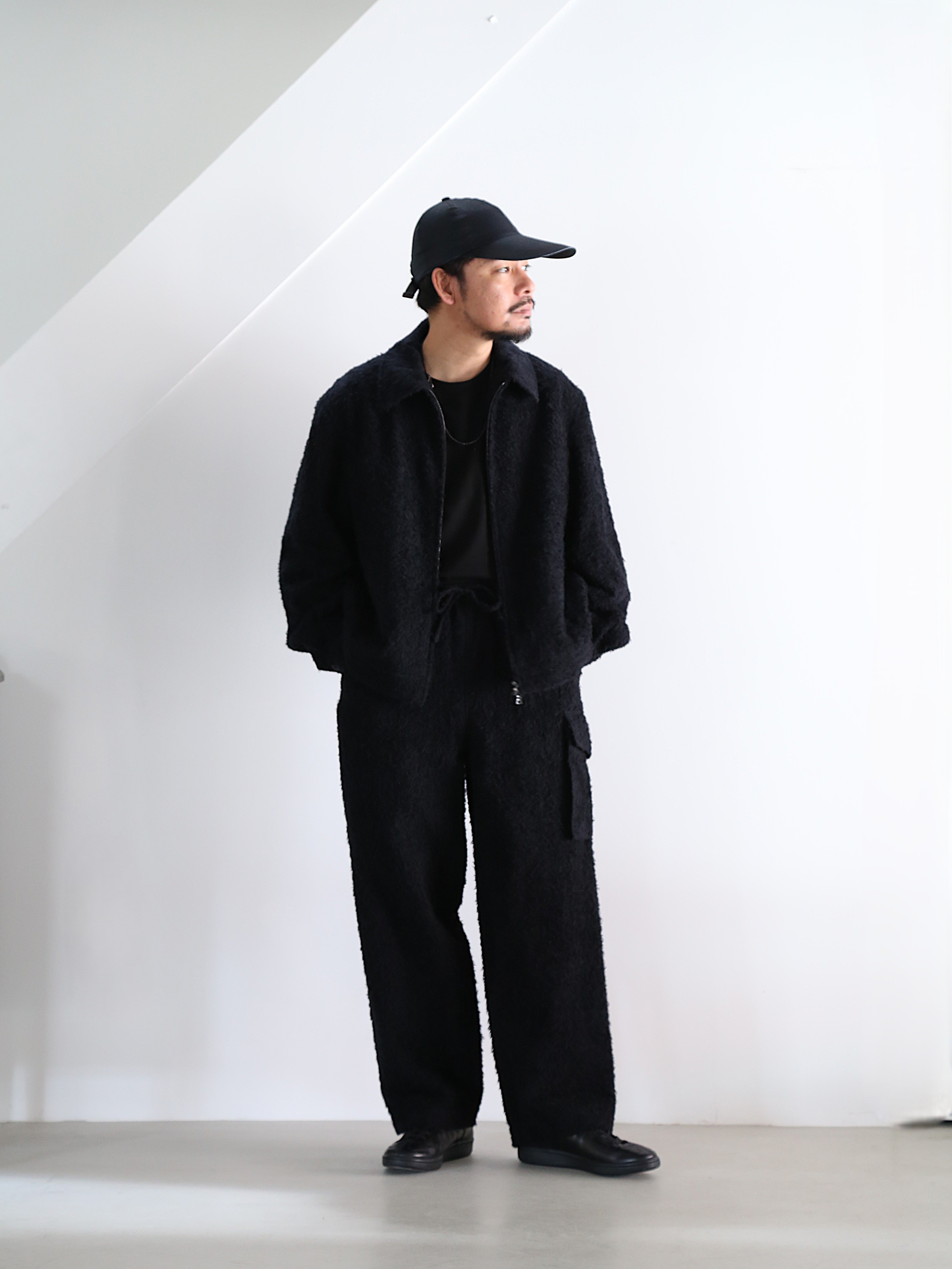 blurhms for END ON END.】Brushed Wool Zip Short Jacket EX (Mens