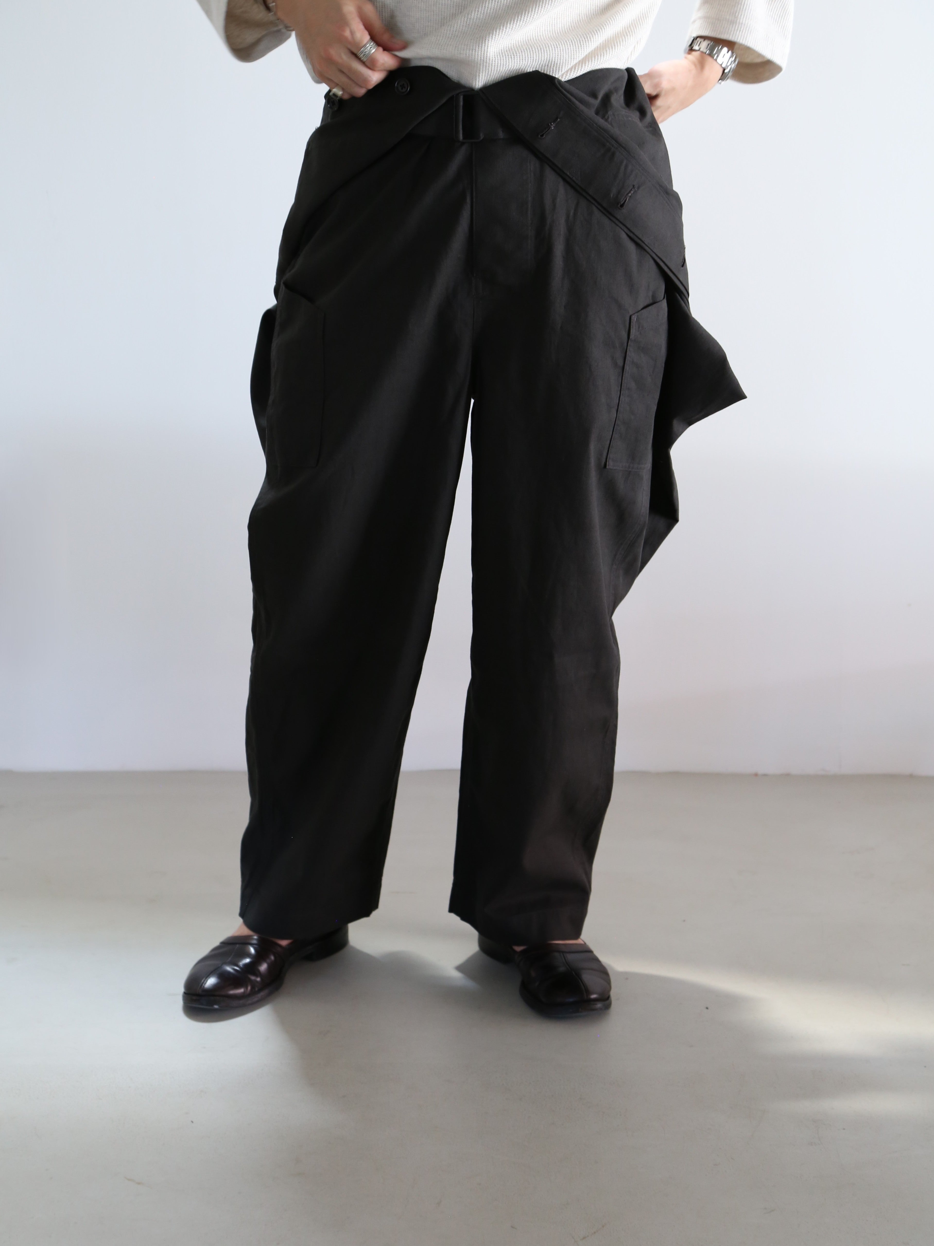 パンツ blurhms Cotton Serge All-in-one blurhms】Cotton Serge All-in-one (Mens) – End on End.