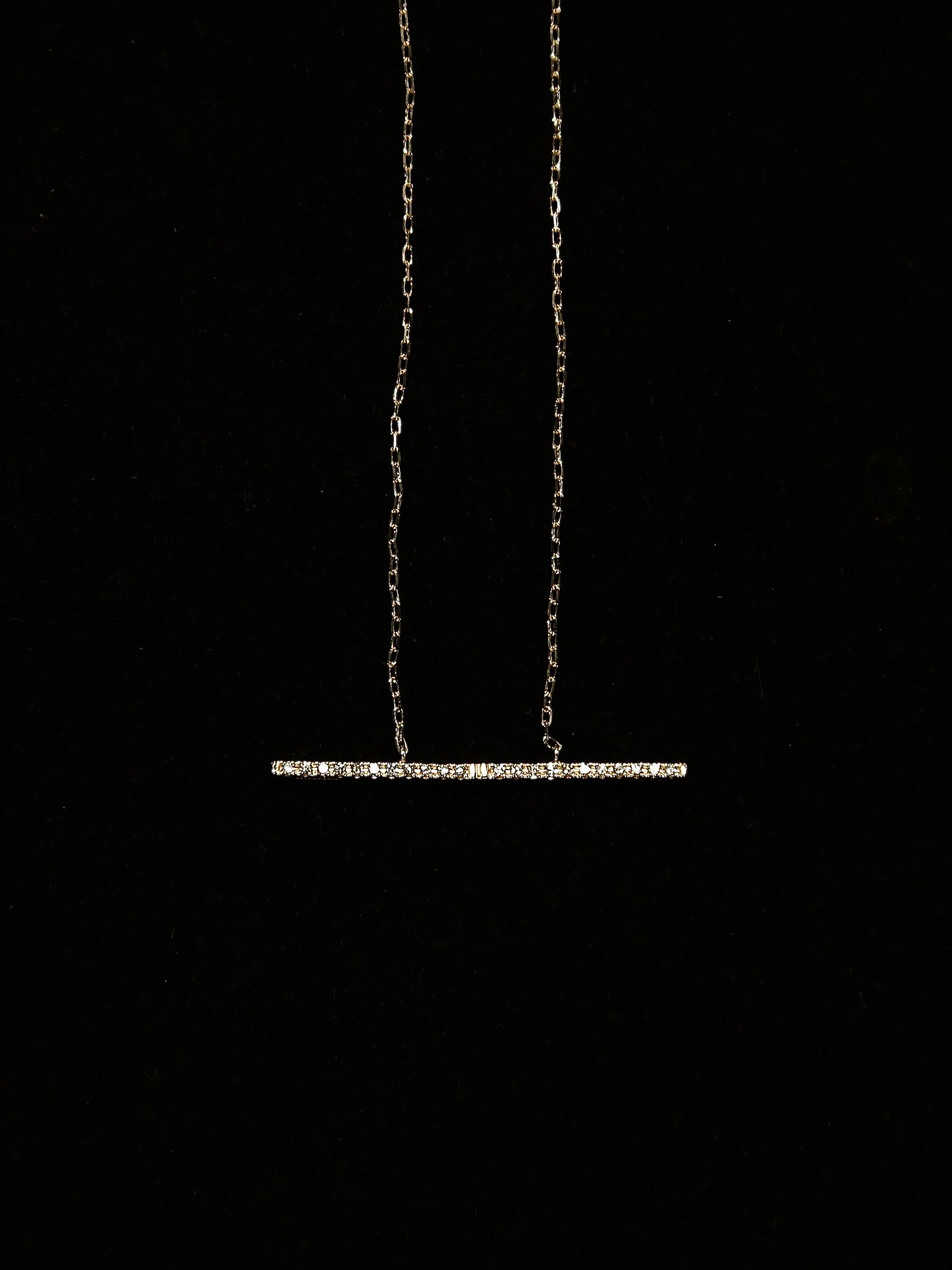 【Hirotaka】TRAPEZE Diamond Necklace L