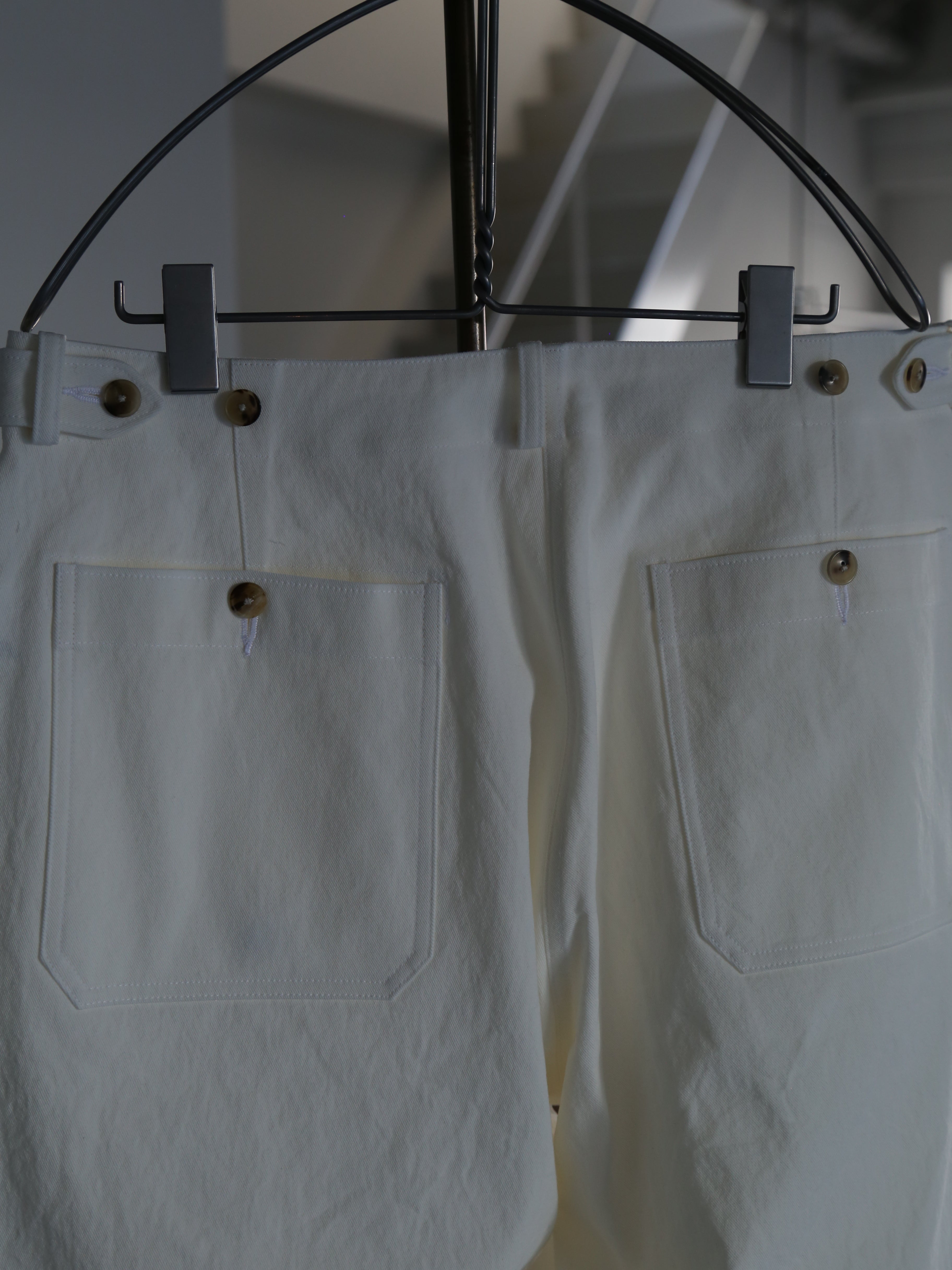 Nate US marin cotton twill – End on End.