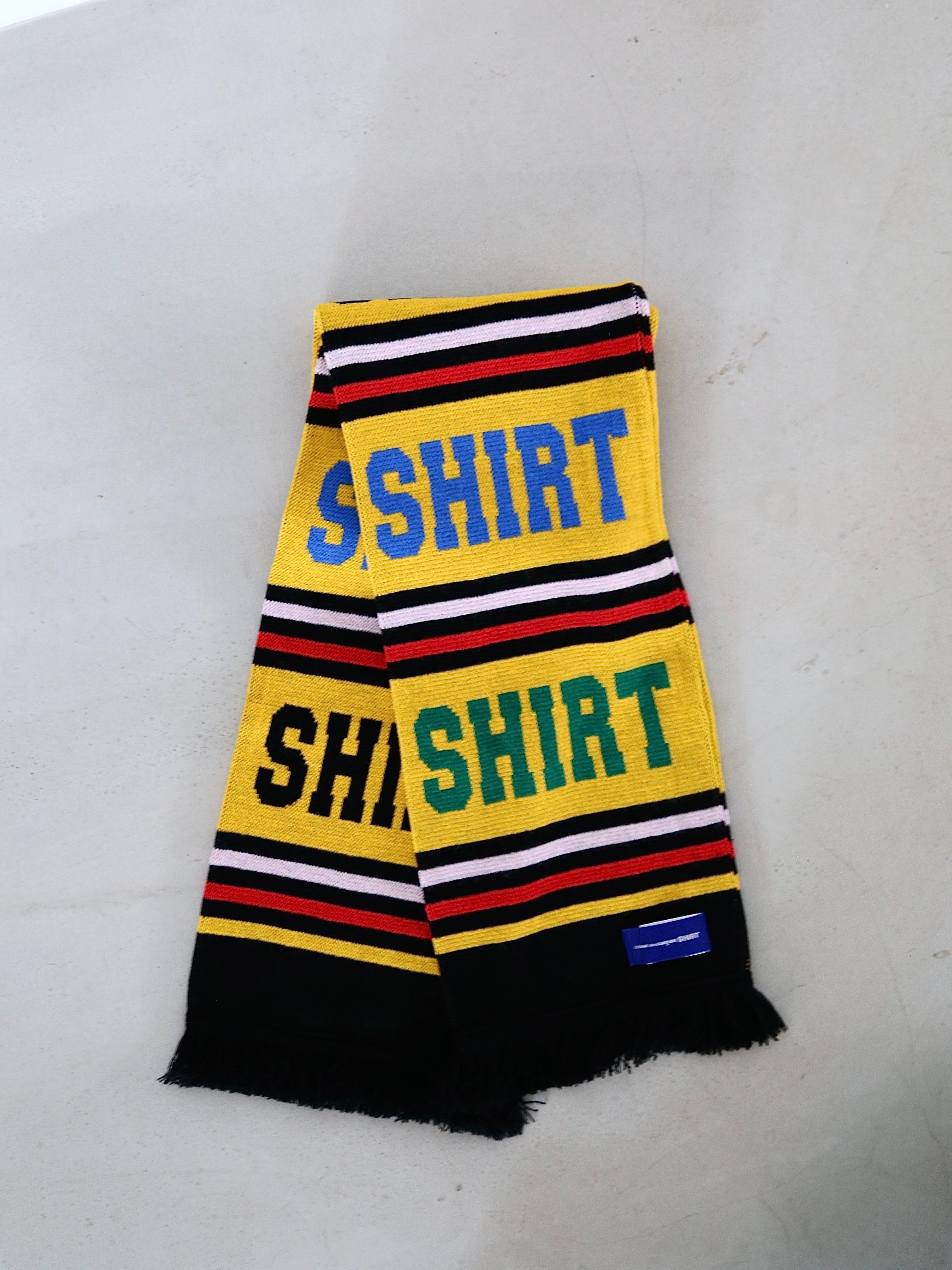 COMME des GARCONS SHIRT】Football Scarf – End on End.
