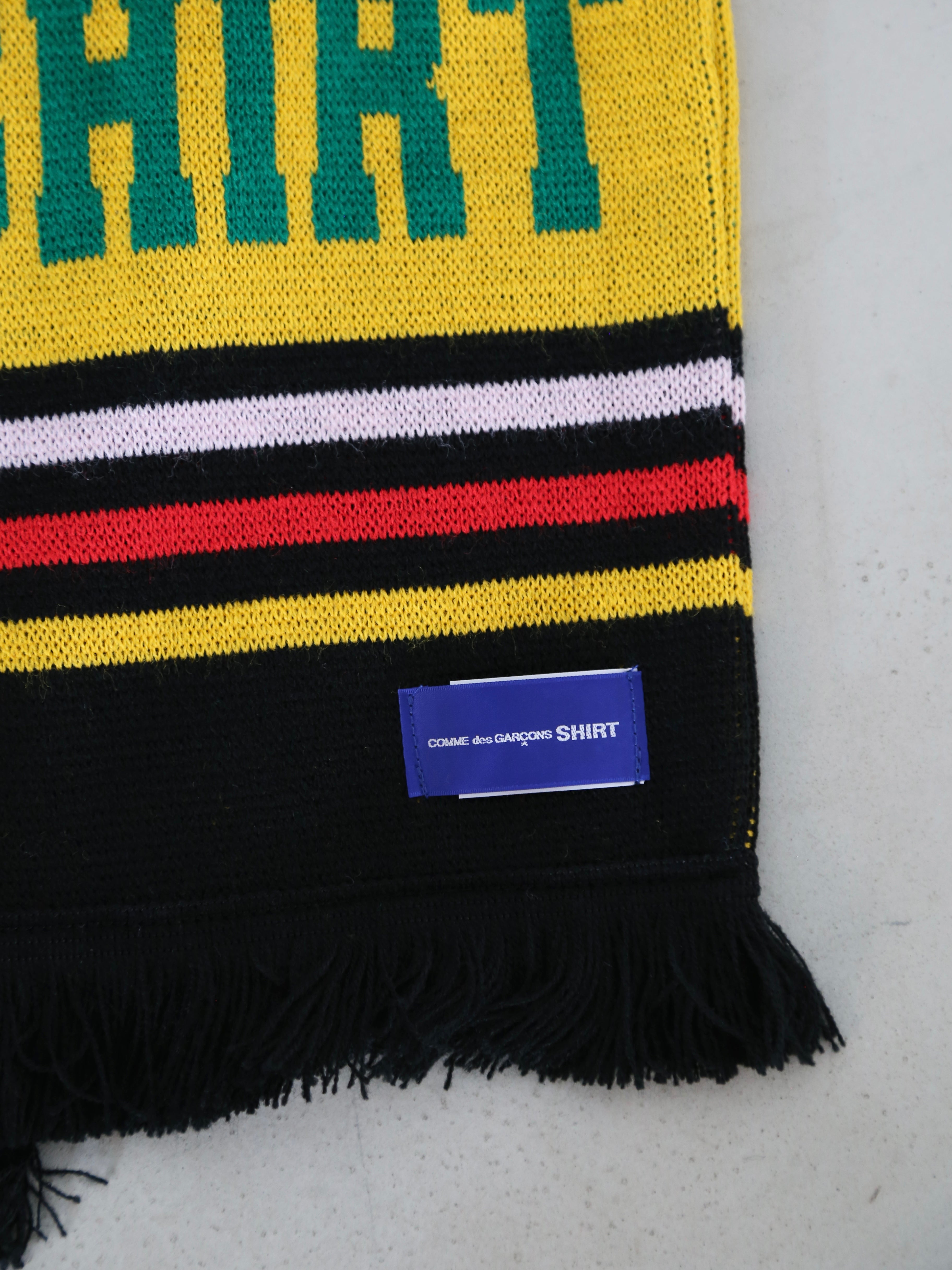 COMME des GARCONS SHIRT】Football Scarf – End on End.