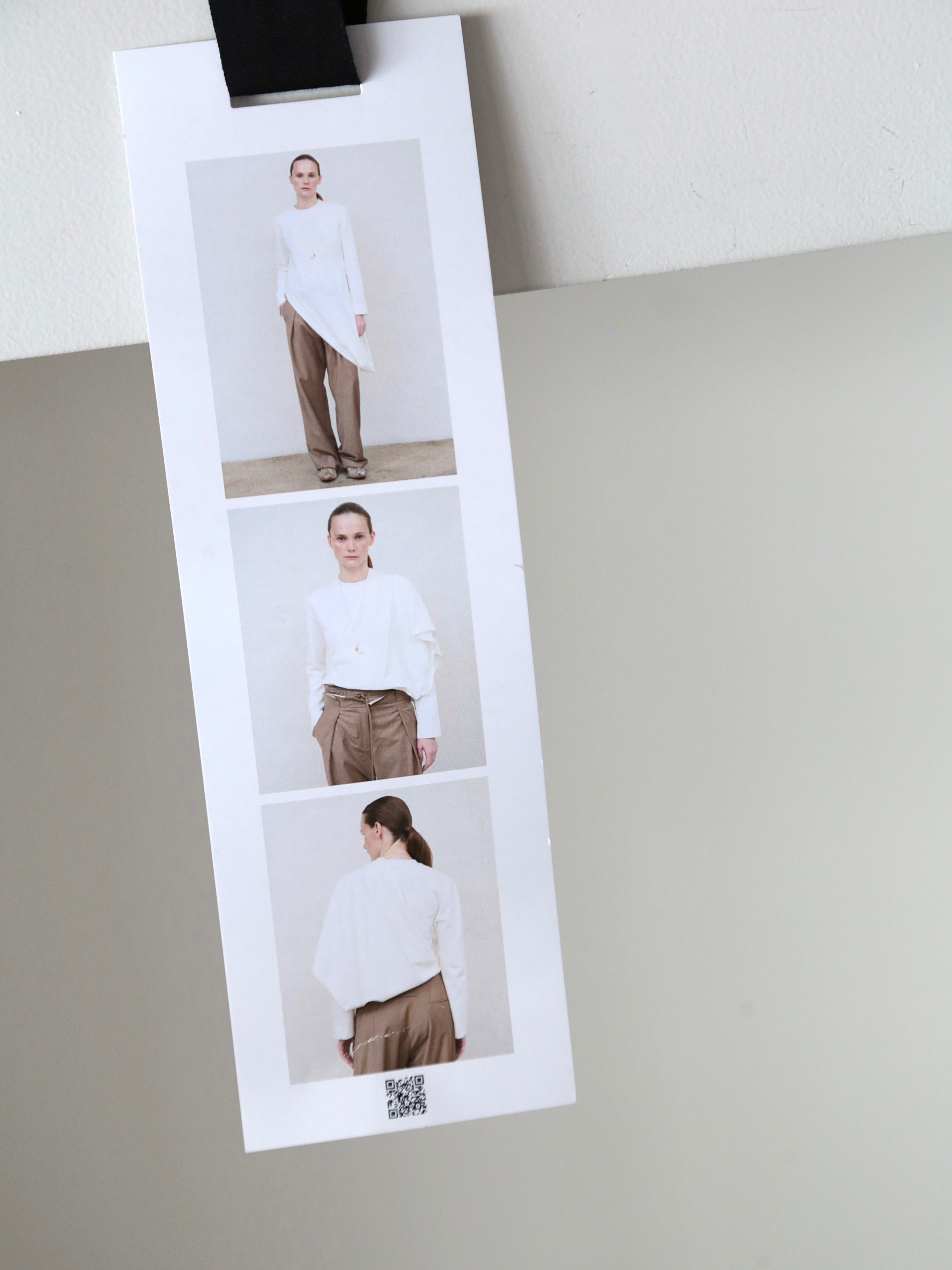 LITKOVSKA】Asymmetric Cotton Longsleeve – End on End.