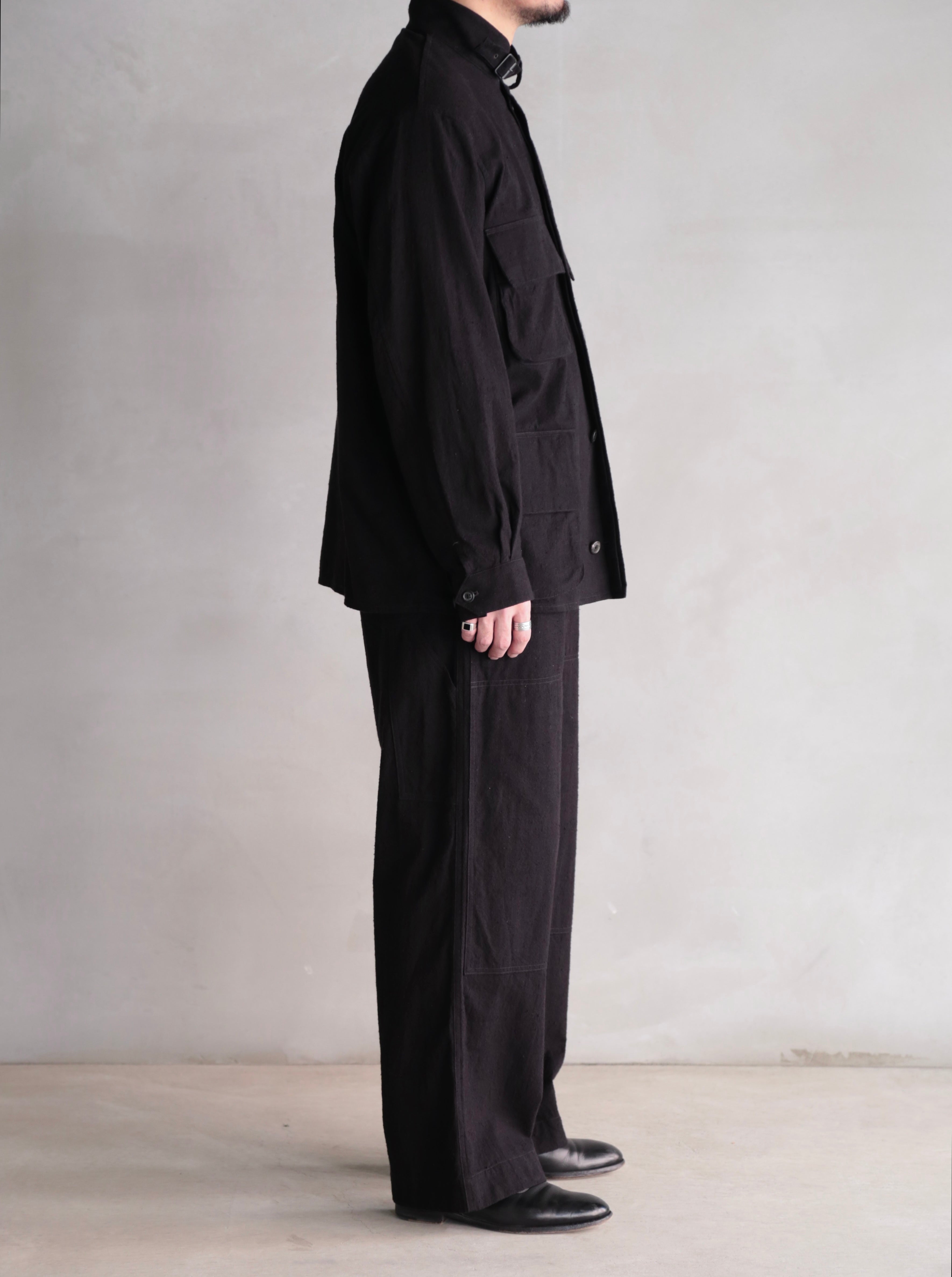 blurhms】Silk/Cotton Nep Rider's Jacket (Mens) – End on End.
