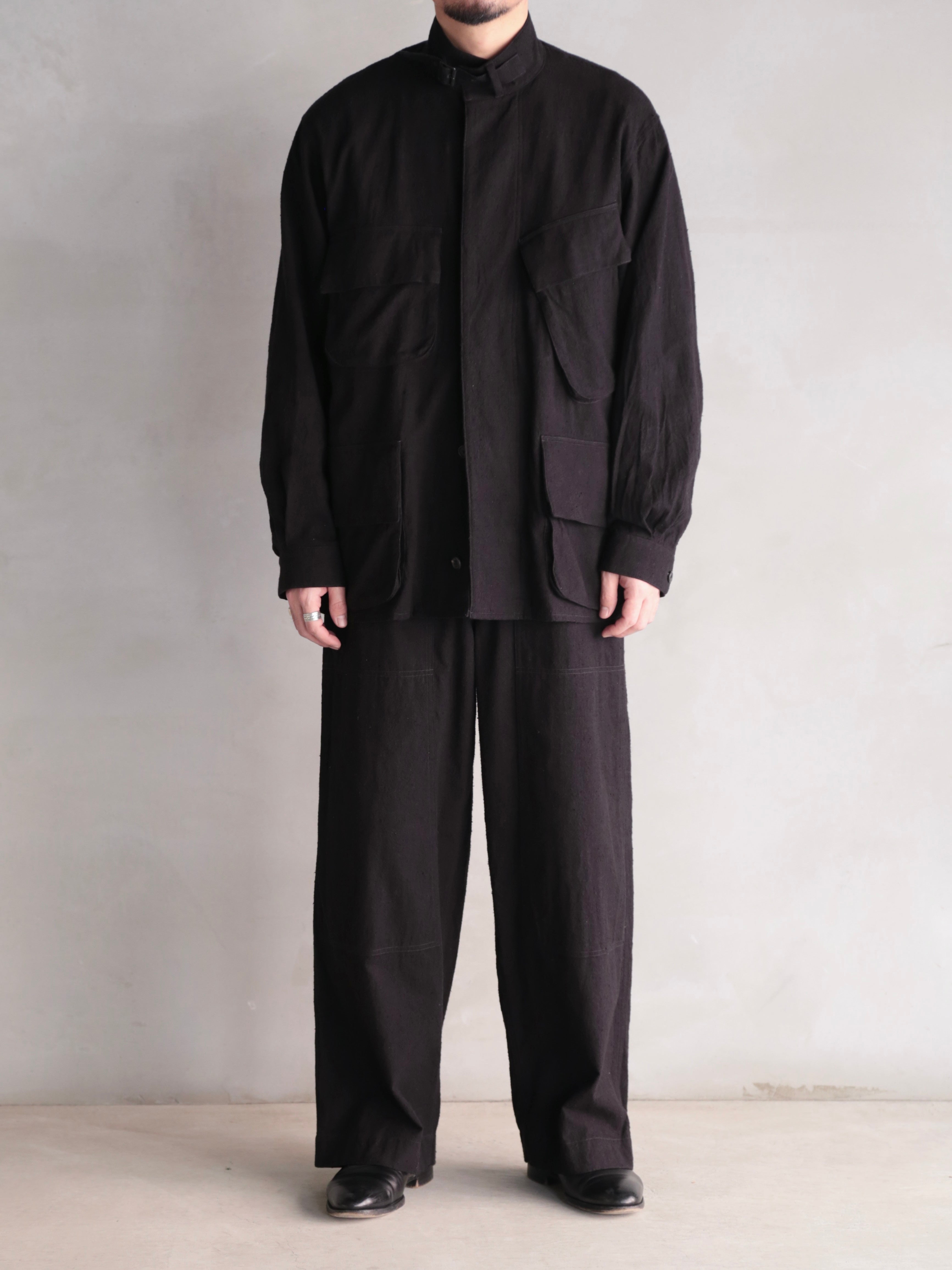 blurhms】Silk/Cotton Nep Painter Pants (Mens) – End on End