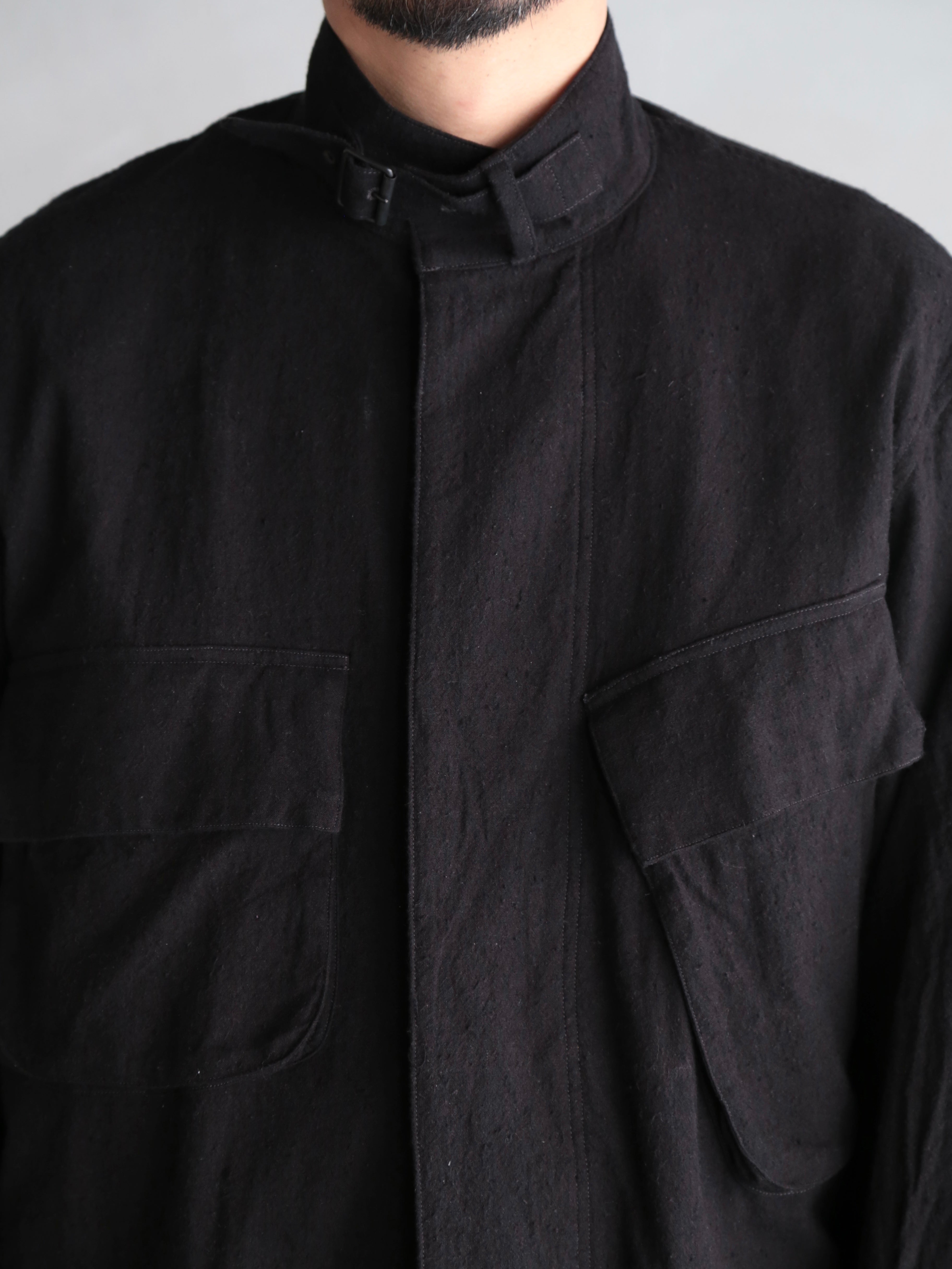 blurhms】Silk/Cotton Nep Rider's Jacket (Mens) – End on End.