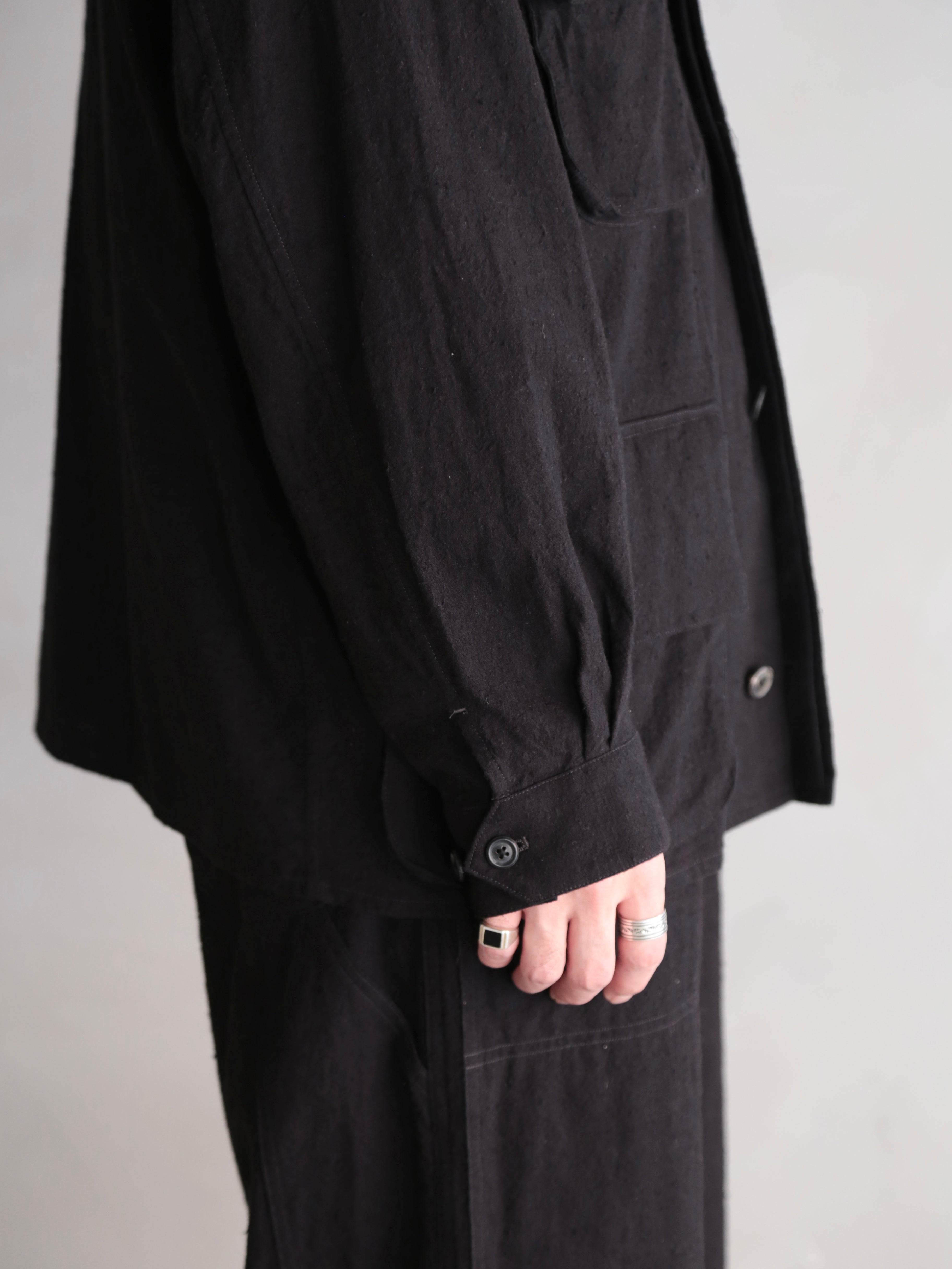 blurhms】Silk/Cotton Nep Rider's Jacket (Mens) – End on End.