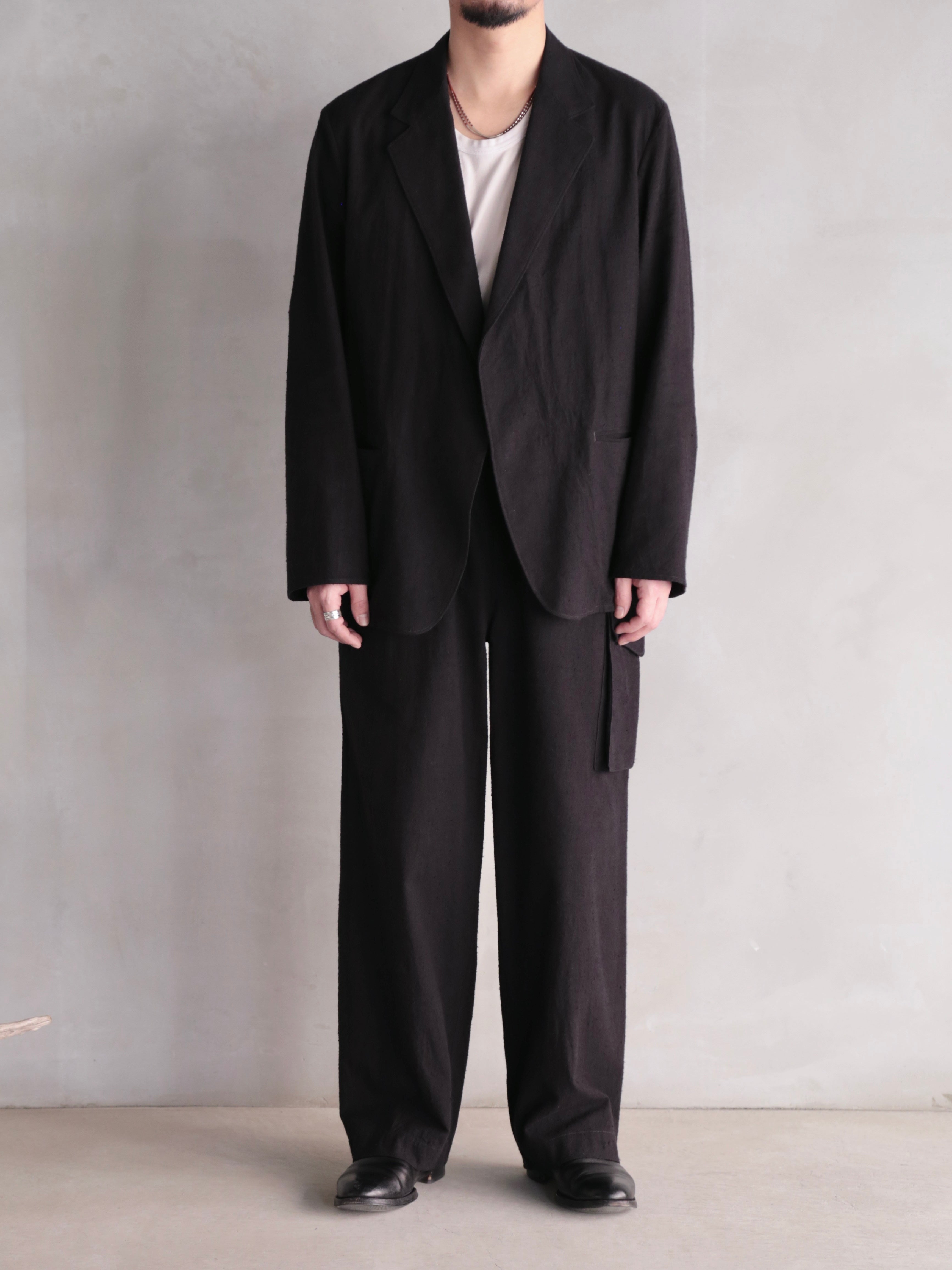 blurhms】Silk/Cotton Nep Cardigan Jacket (Mens) – End on End.
