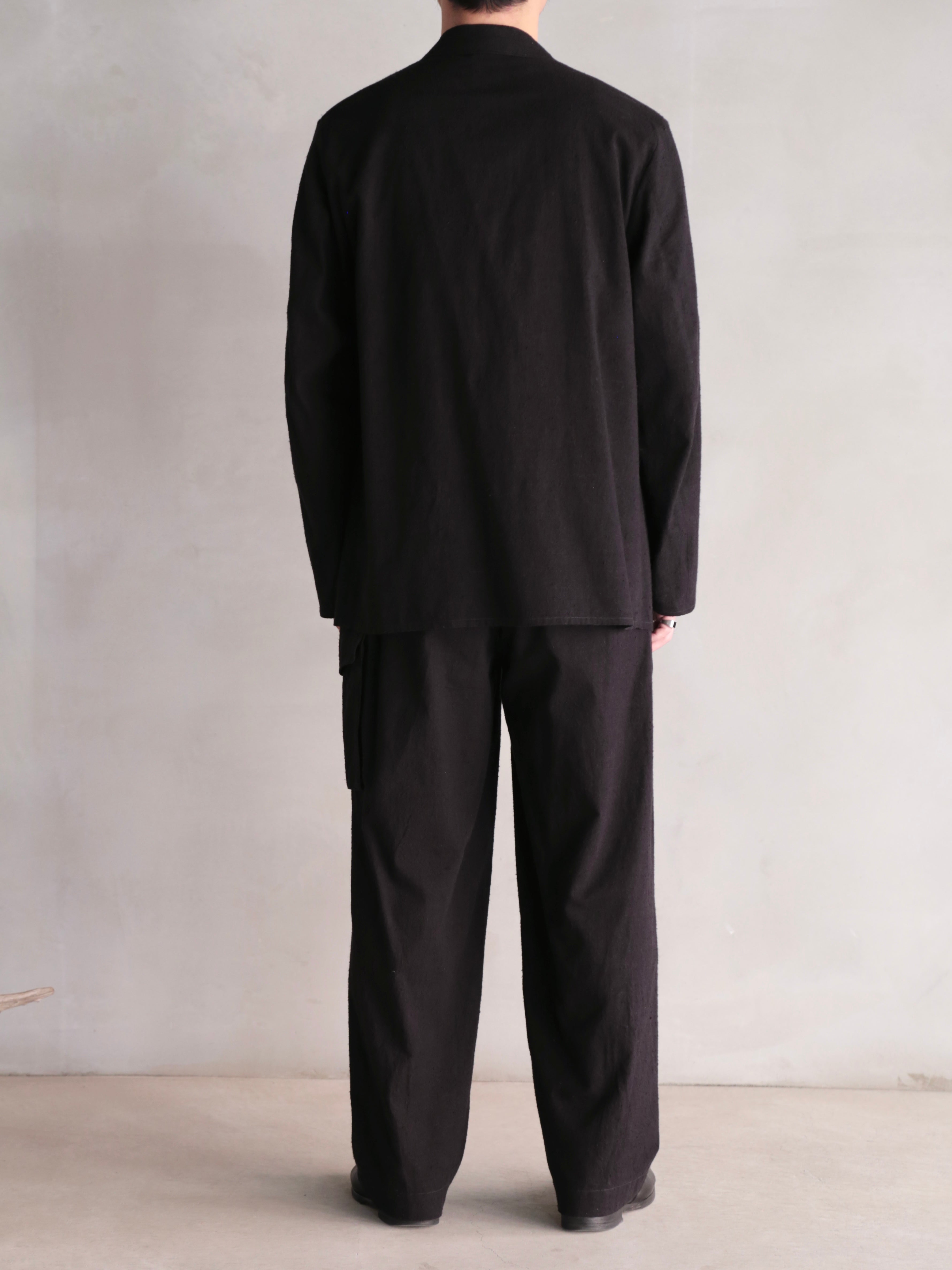 blurhms】Silk/Cotton Nep Cardigan Jacket (Mens) – End on End.