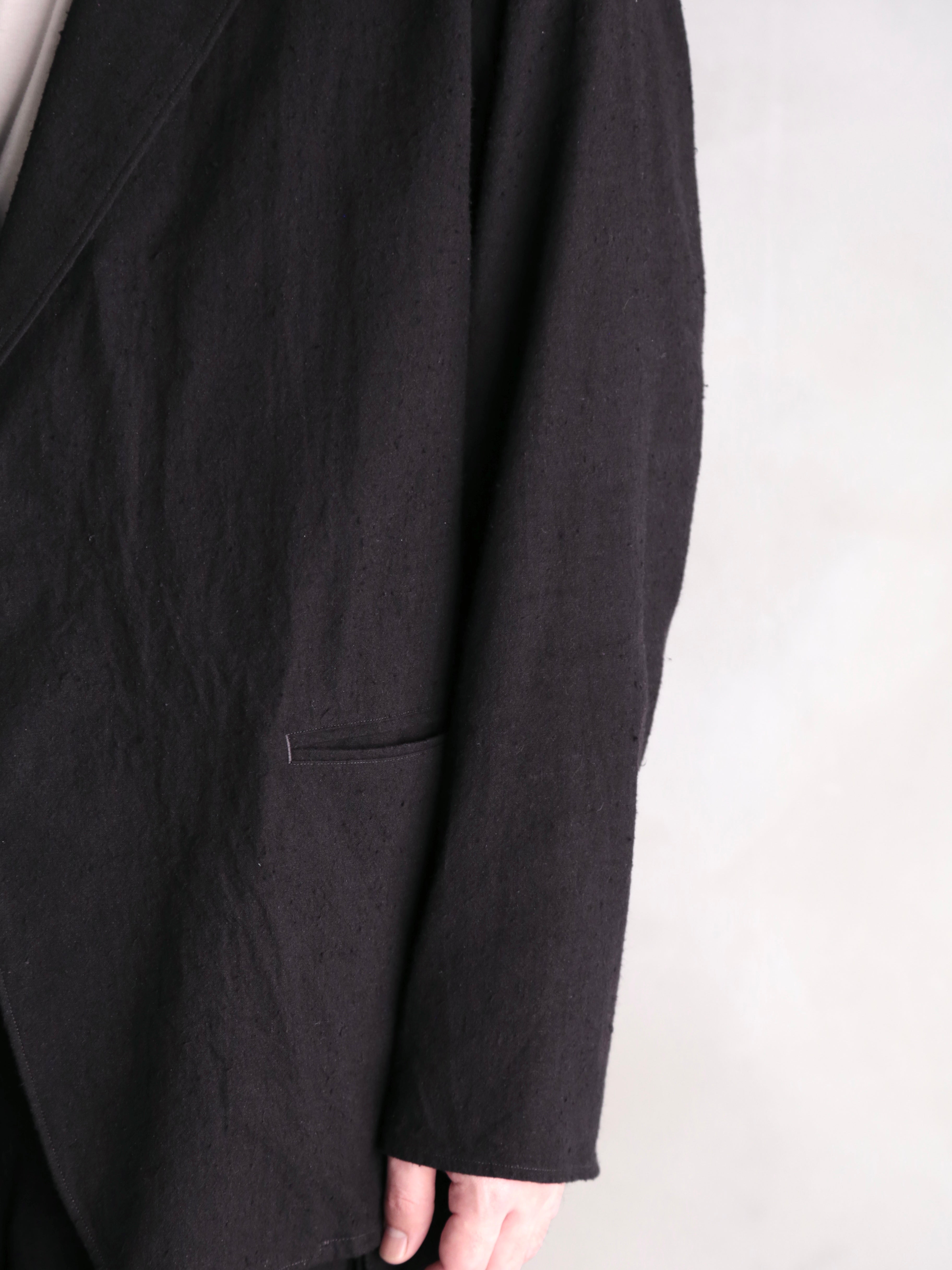 blurhms】Silk/Cotton Nep Cardigan Jacket (Mens) – End on End.