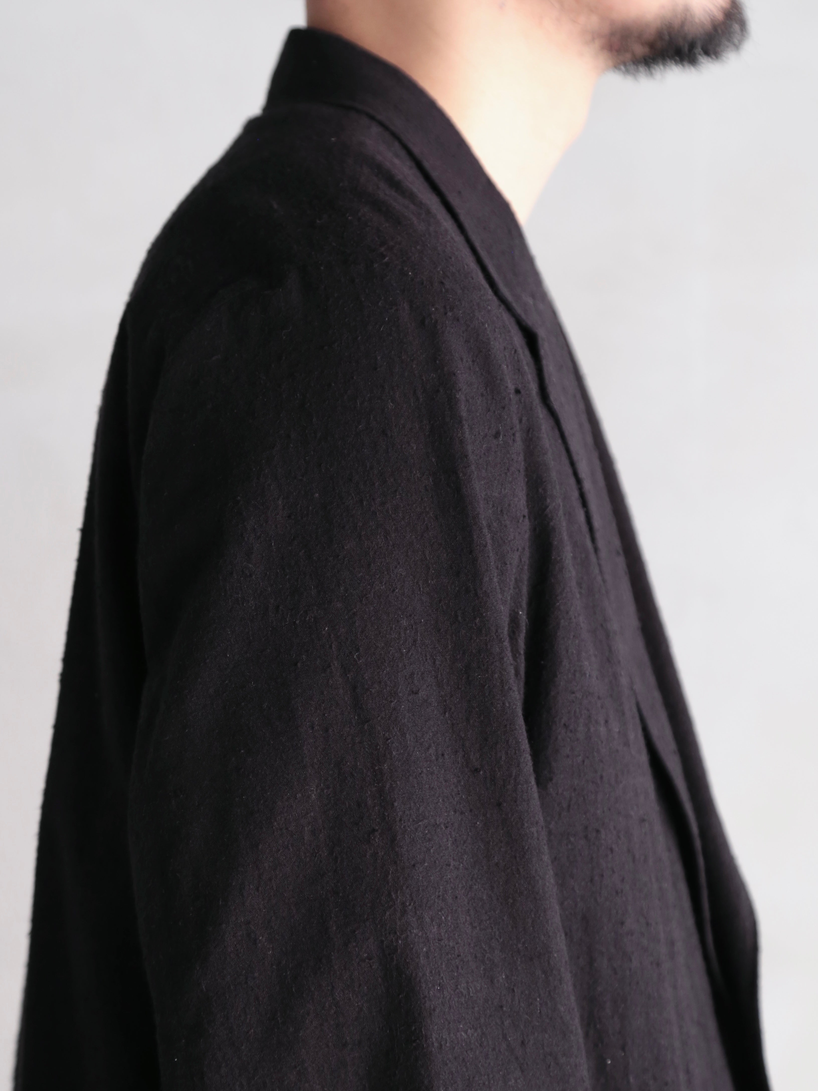 blurhms】Silk/Cotton Nep Cardigan Jacket (Mens) – End on End.