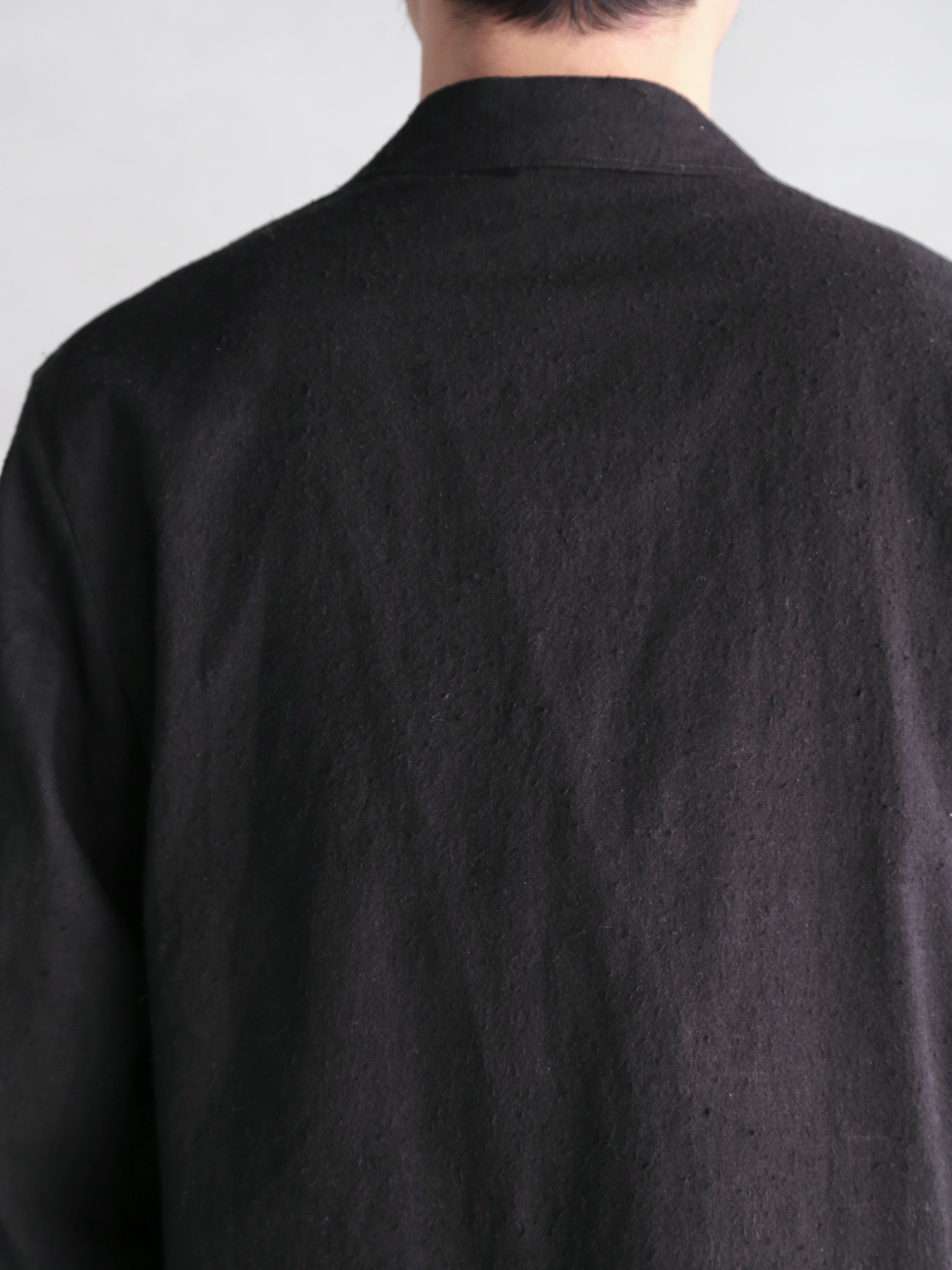 blurhms】Silk/Cotton Nep Cardigan Jacket (Mens) – End on End.
