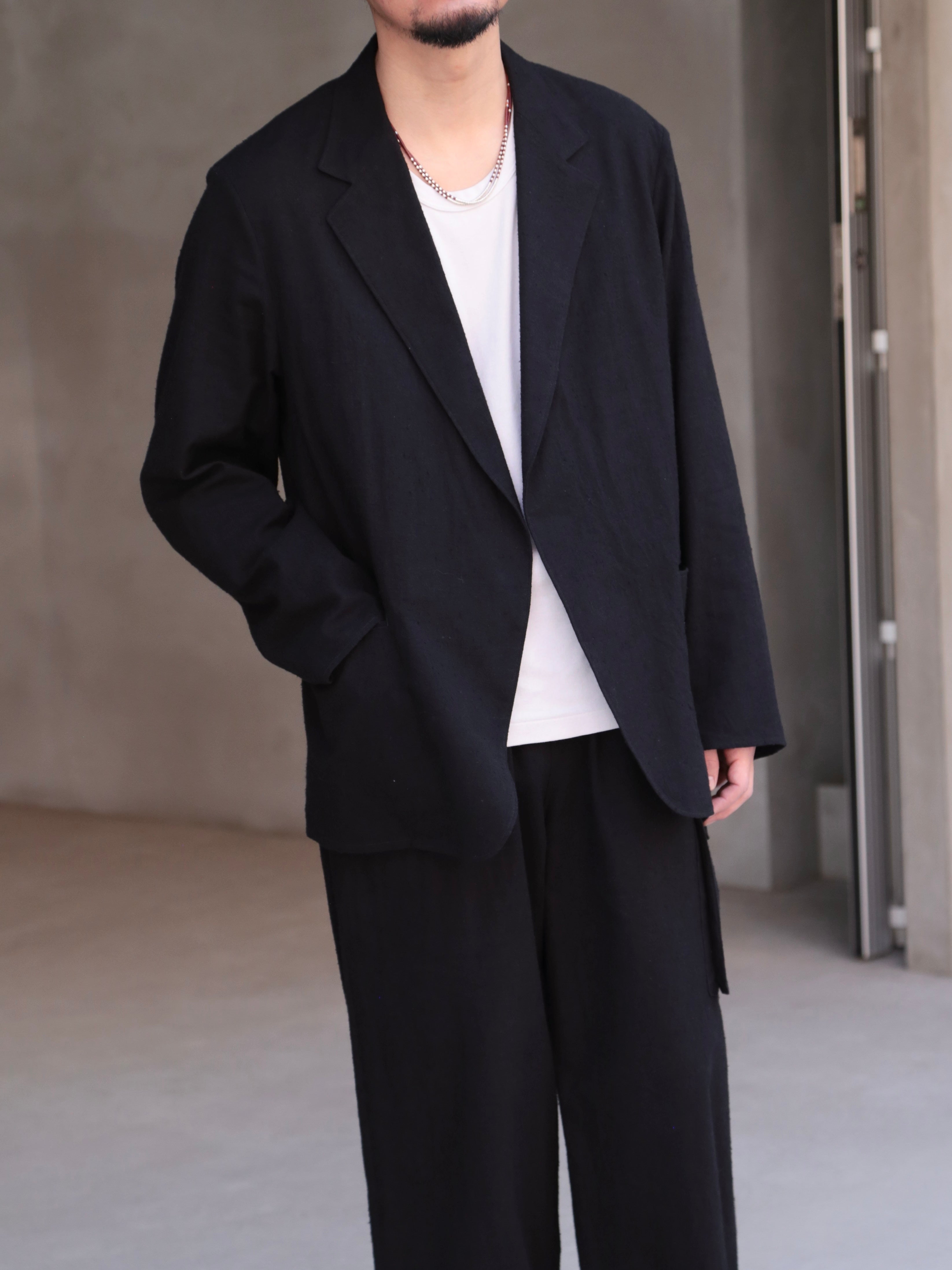 26ss blurhms Cardigan Jacket カーディガンジャケット blurhms】Silk/Cotton Nep Cardigan Jacket (Mens) – End on End.