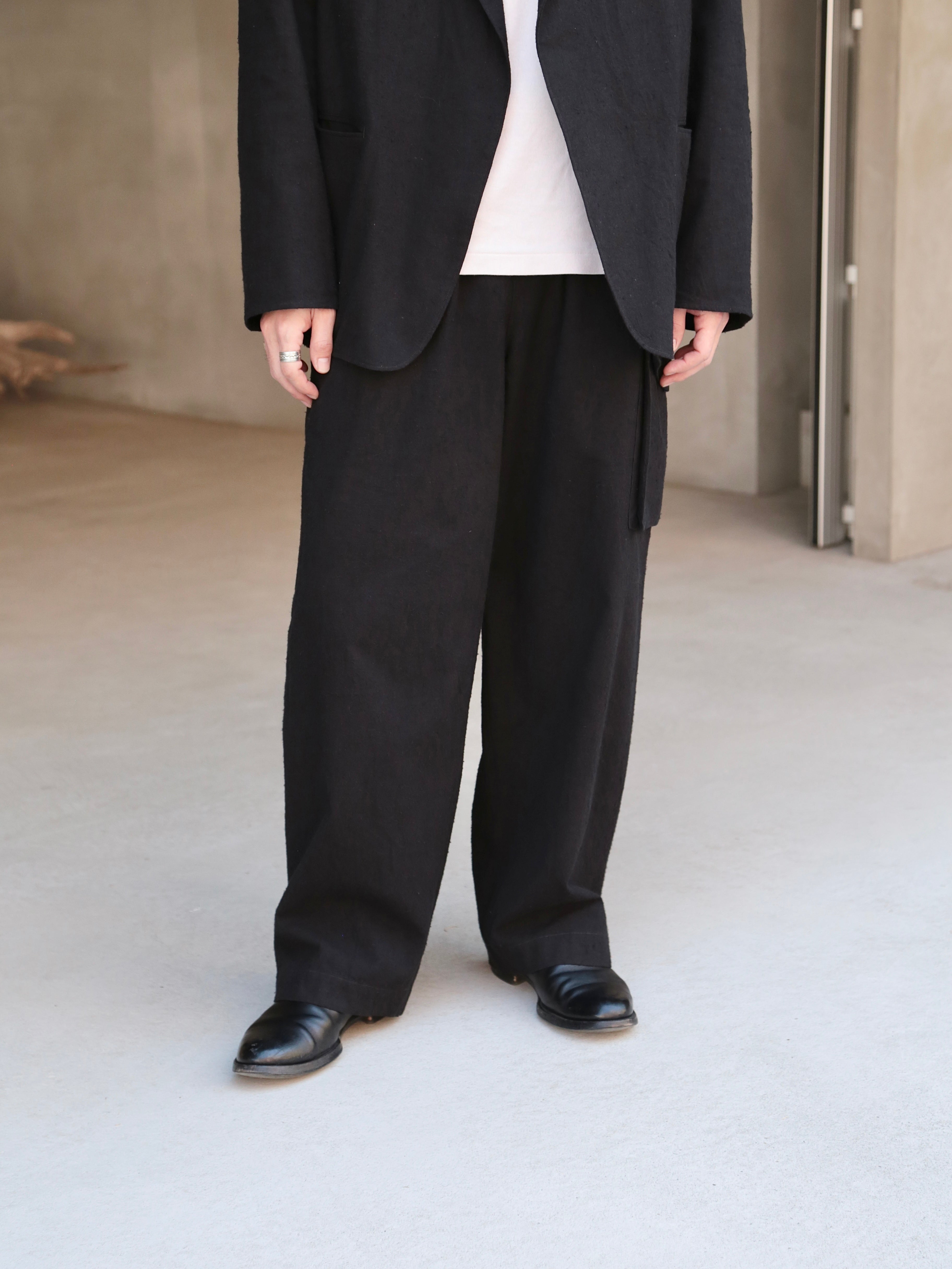 blurhms】Silk/Cotton Nep Side Seamless 4P Pants (Mens) – End on End.