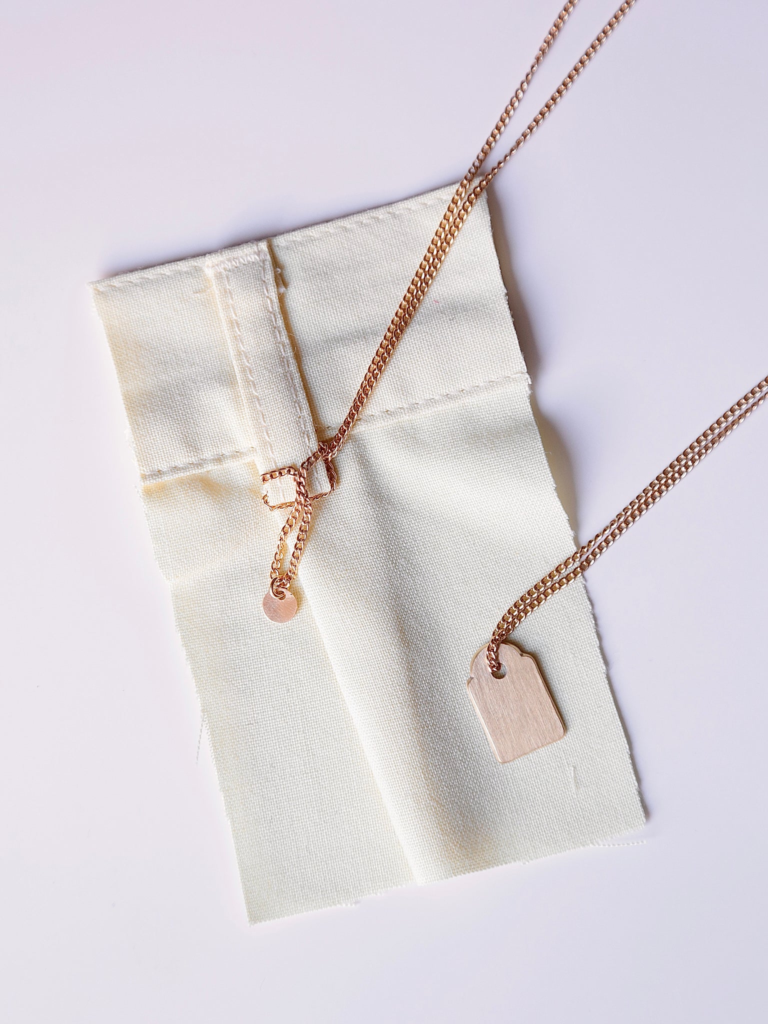 アクセサリー tak AXEP】TAG necklace-Brass – End on End.