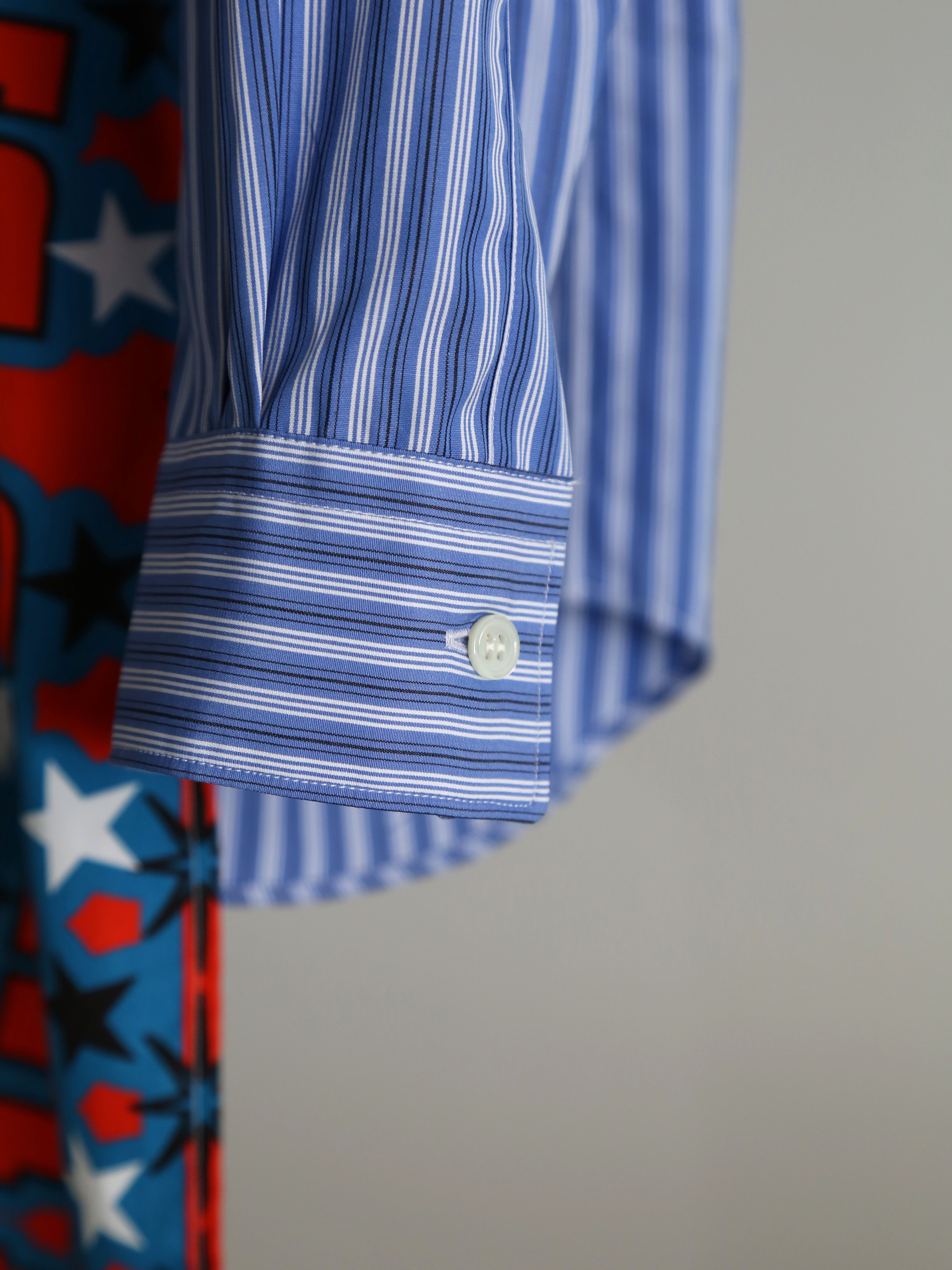 COMME des GARCONS SHIRT】Zip Football Scarf Shirt – End on End.