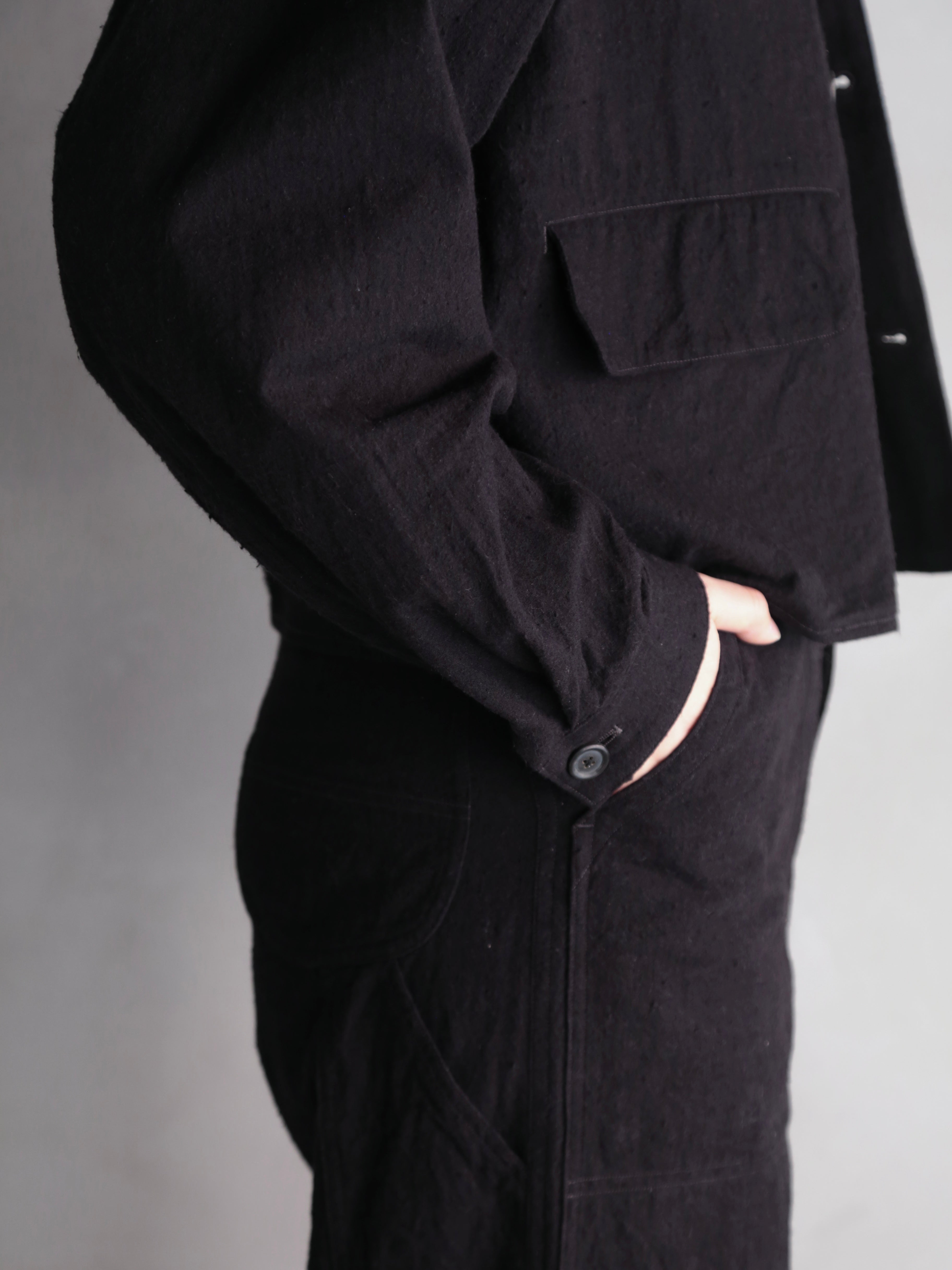 blurhms】Silk/Cotton Nep Short Jacket (Womens) – End on End.
