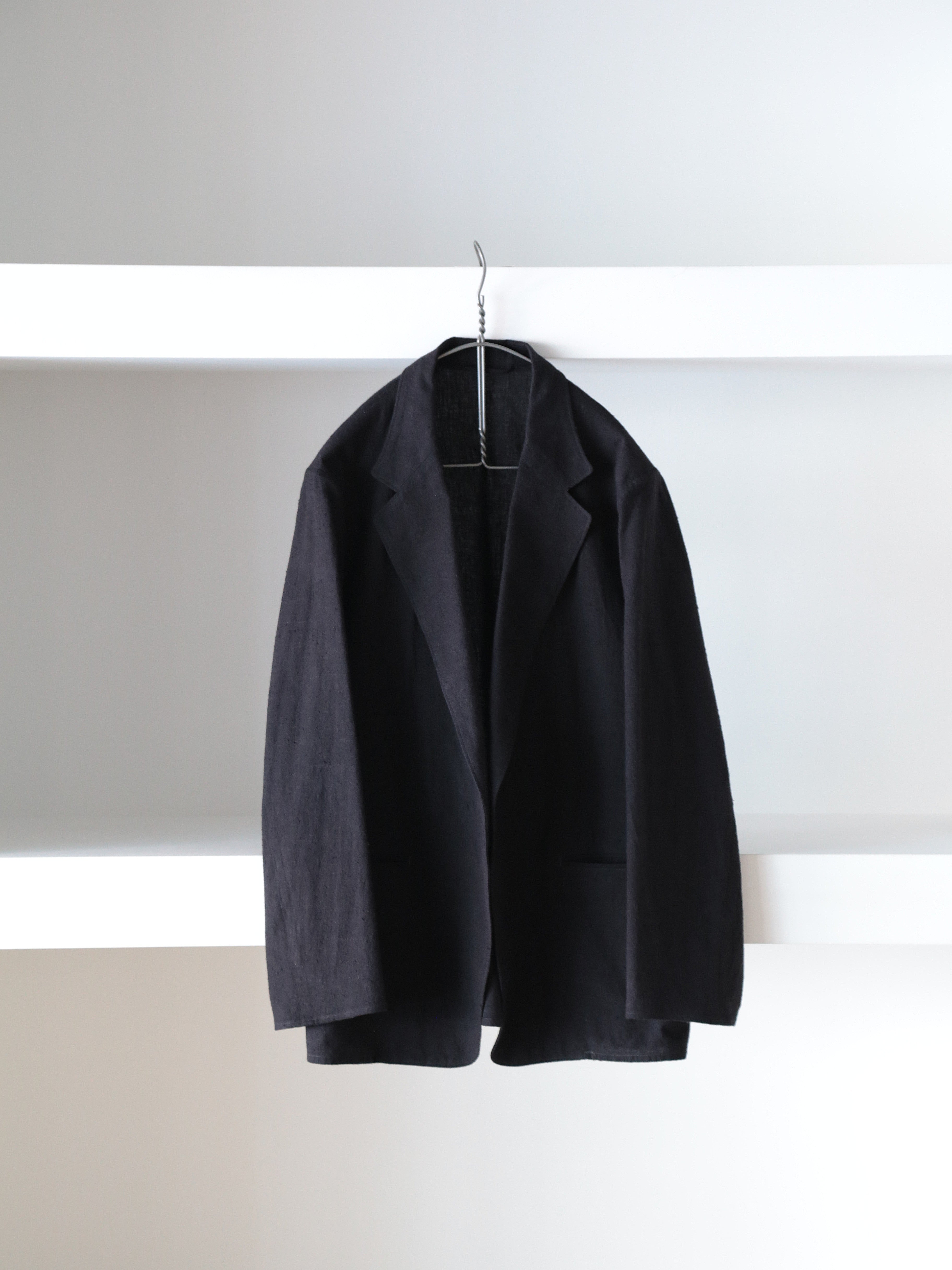blurhms】Silk/Cotton Nep Cardigan Jacket (Mens) – End on End.