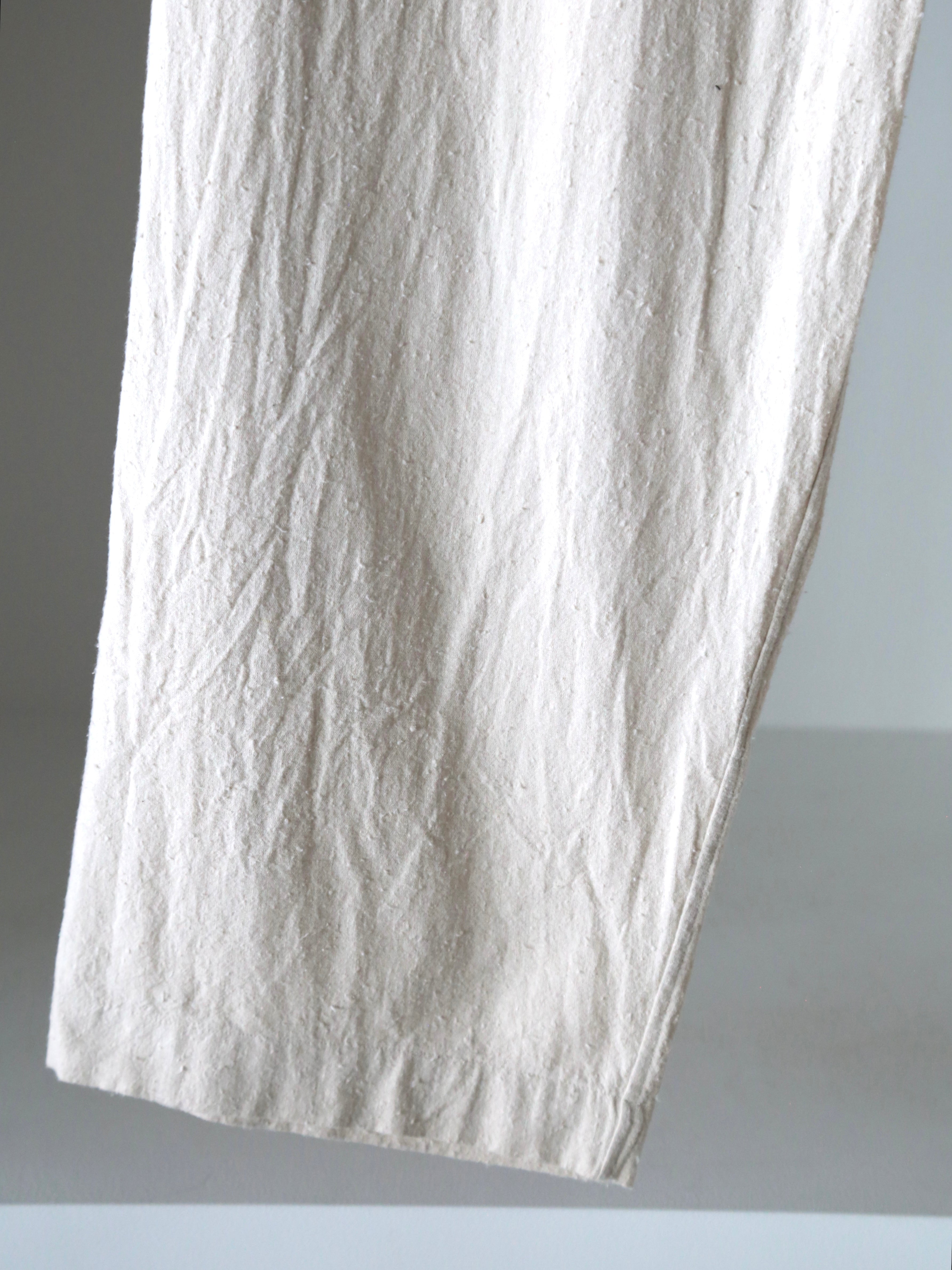 blurhms】Silk/Cotton Nep Side Seamless 4P Pants (Mens) – End on End