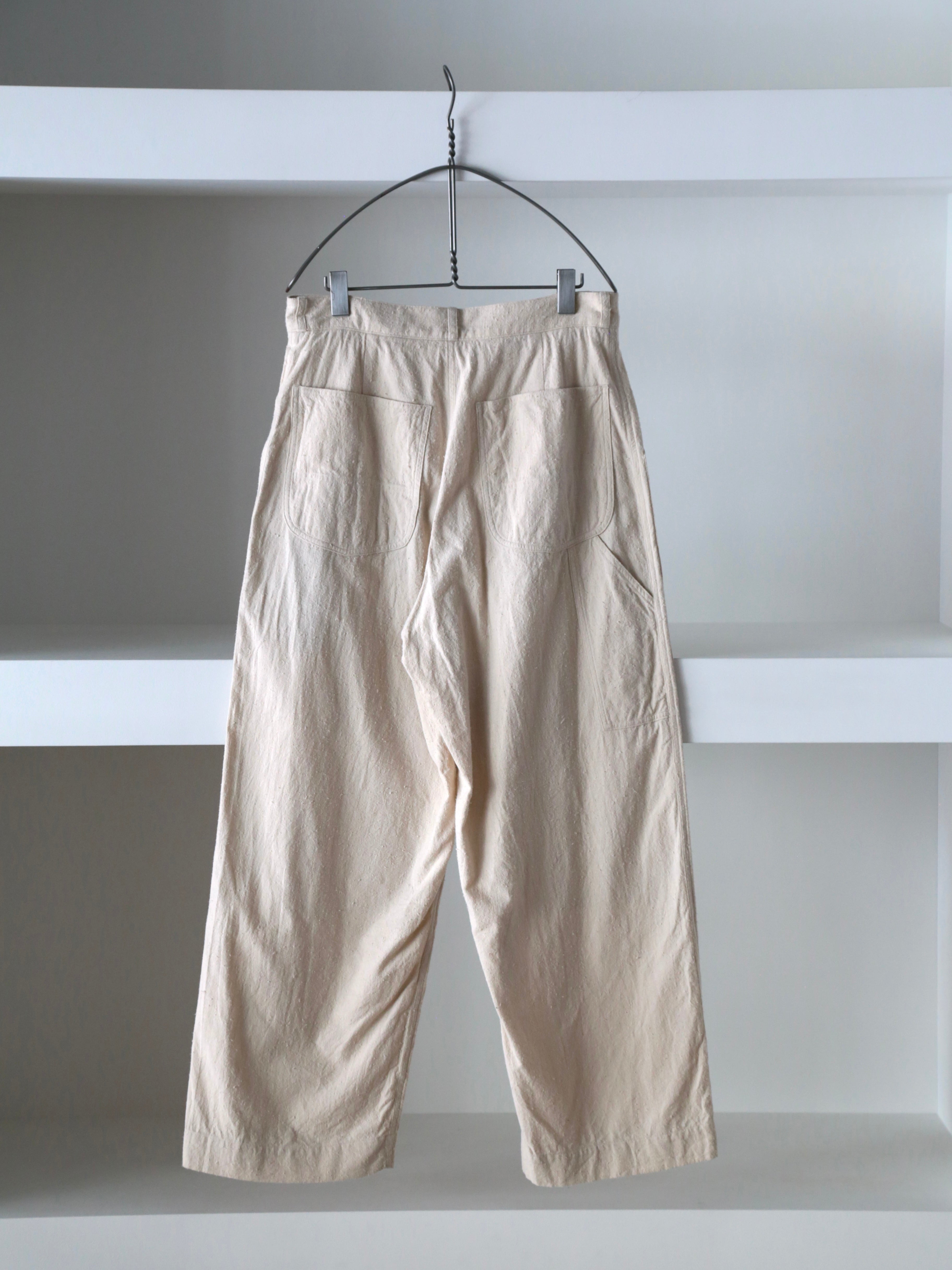 blurhms】Silk/Cotton Nep Painter Pants (Womens) – End on End