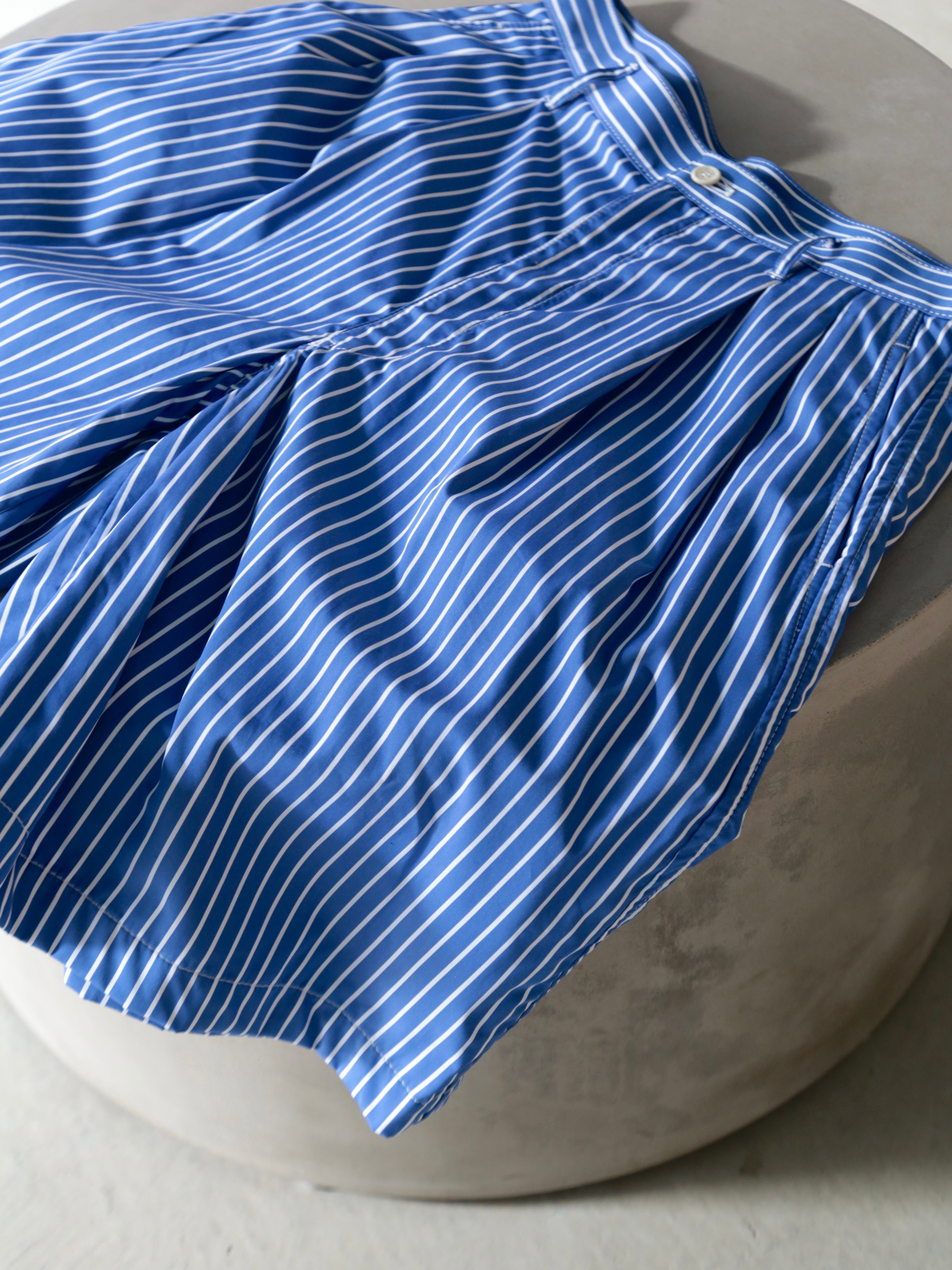 COMME des GARCONS SHIRT】stripe cotton poplin Shorts – End on End.