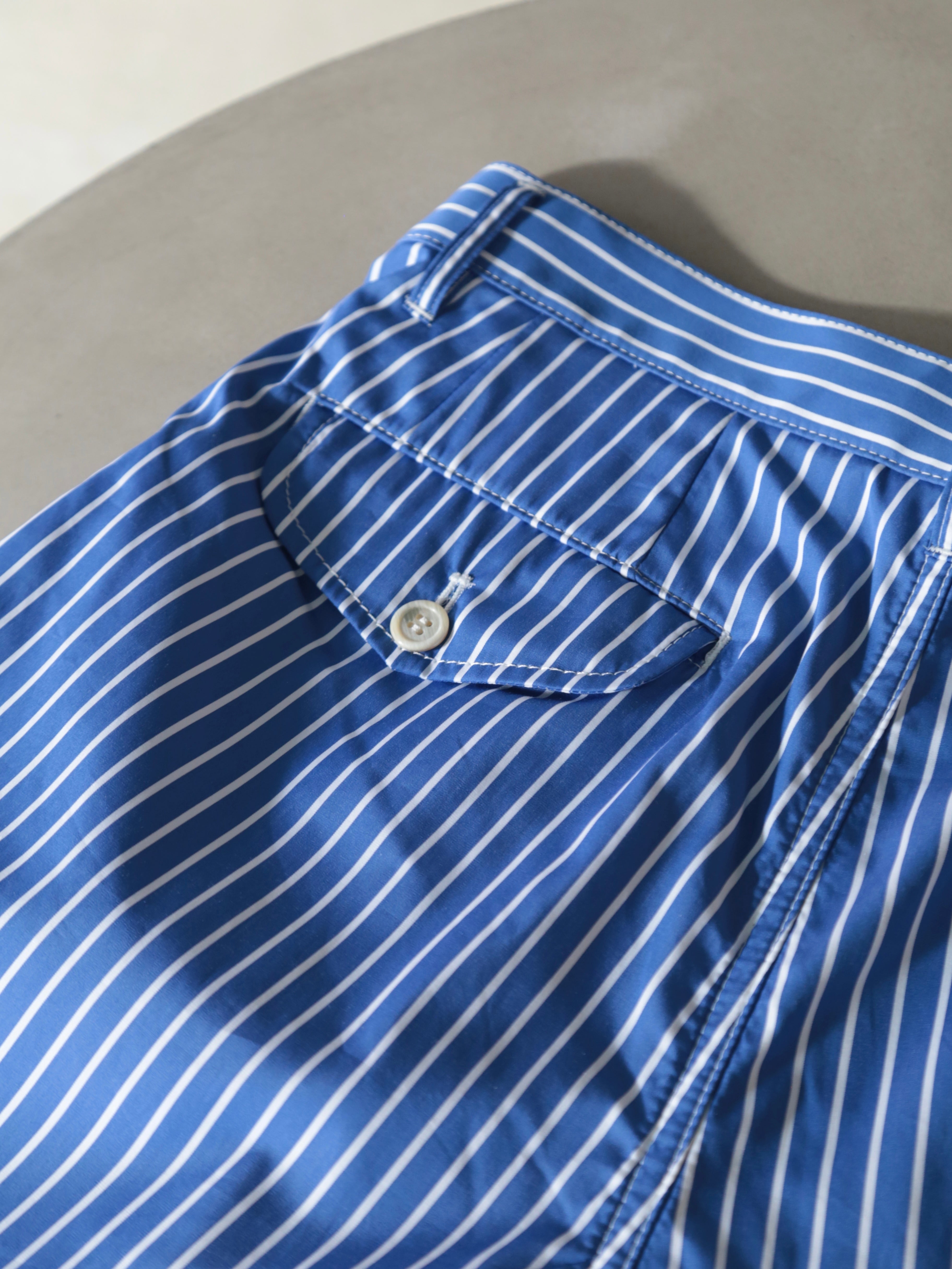 COMME des GARCONS SHIRT】stripe cotton poplin Shorts – End on End.
