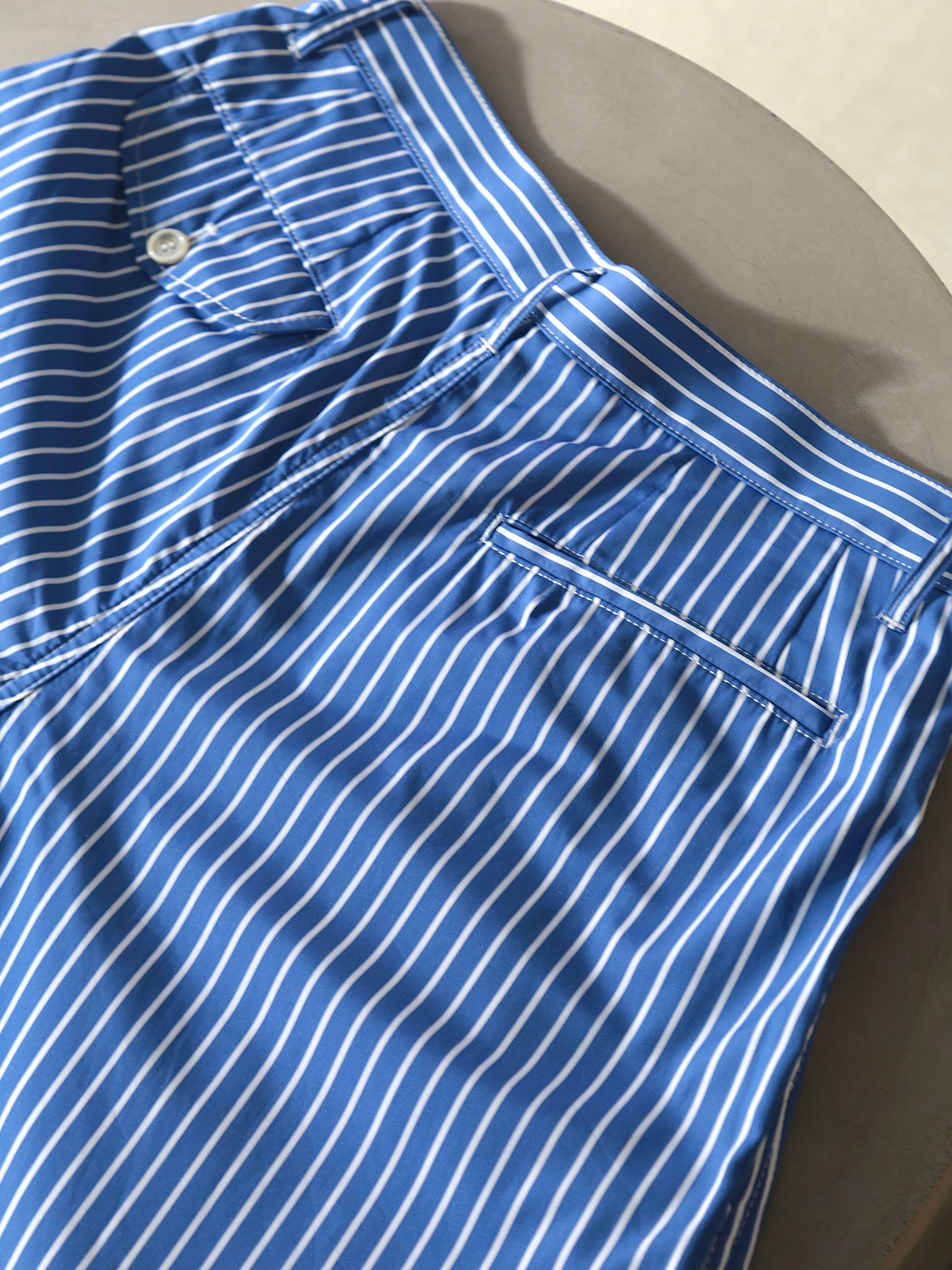 COMME des GARCONS SHIRT】stripe cotton poplin Shorts – End on End.