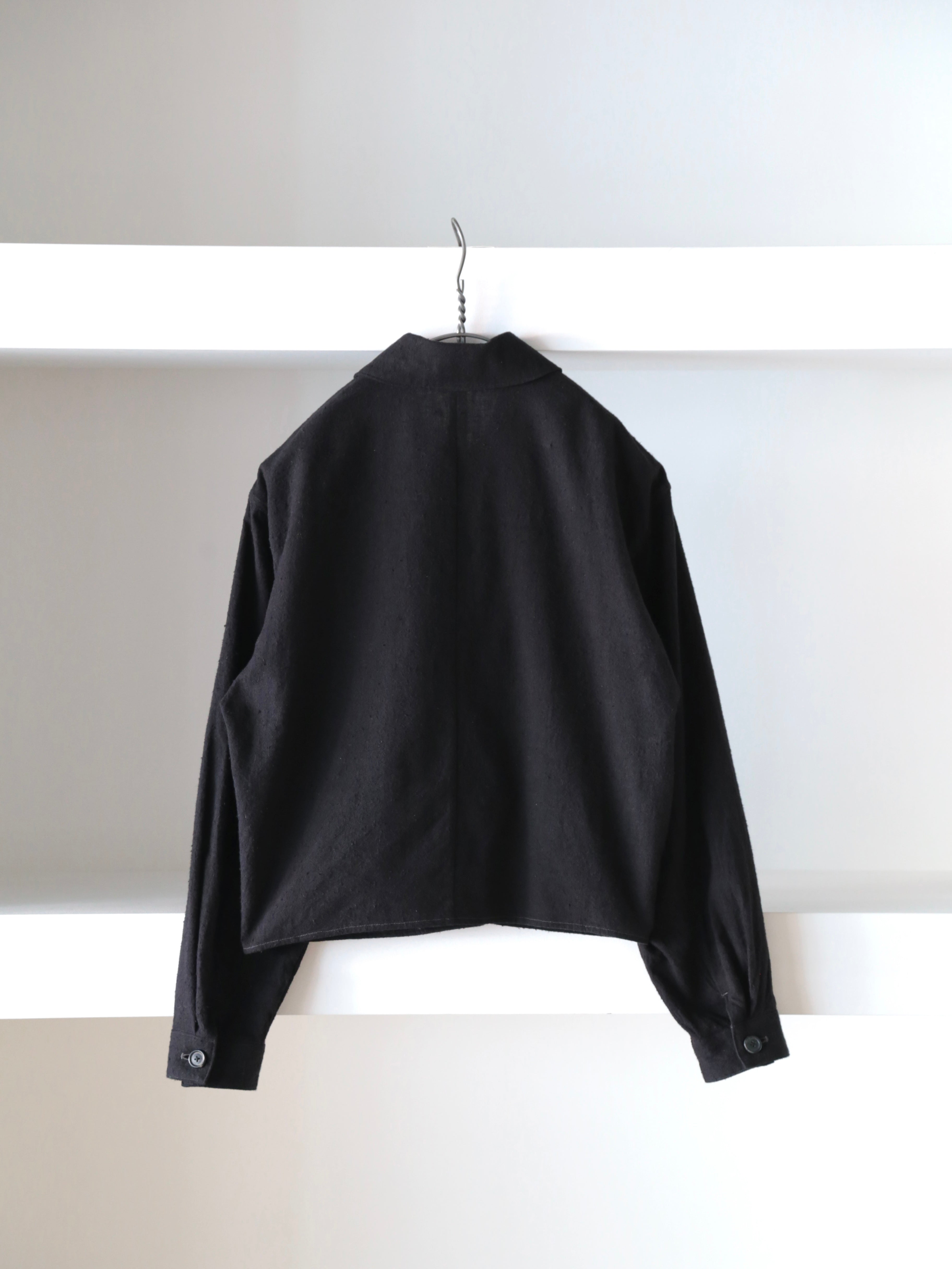 blurhms】Silk/Cotton Nep Short Jacket (Womens) – End on End.