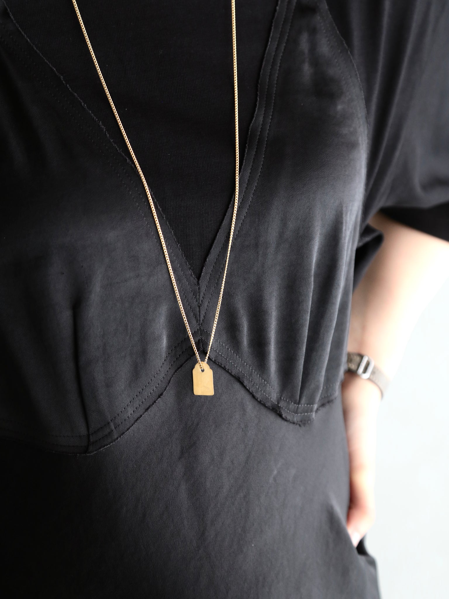 AXEP】TAG necklace-Brass – End on End.