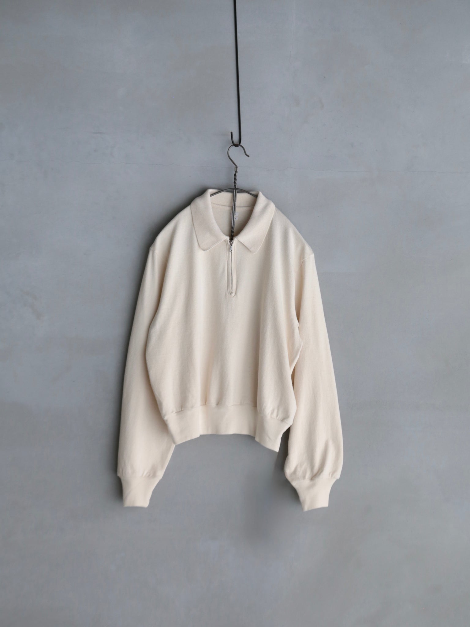 blurhms】Co/Silk Nep Harf-zip P/O (Womens) – End on End.