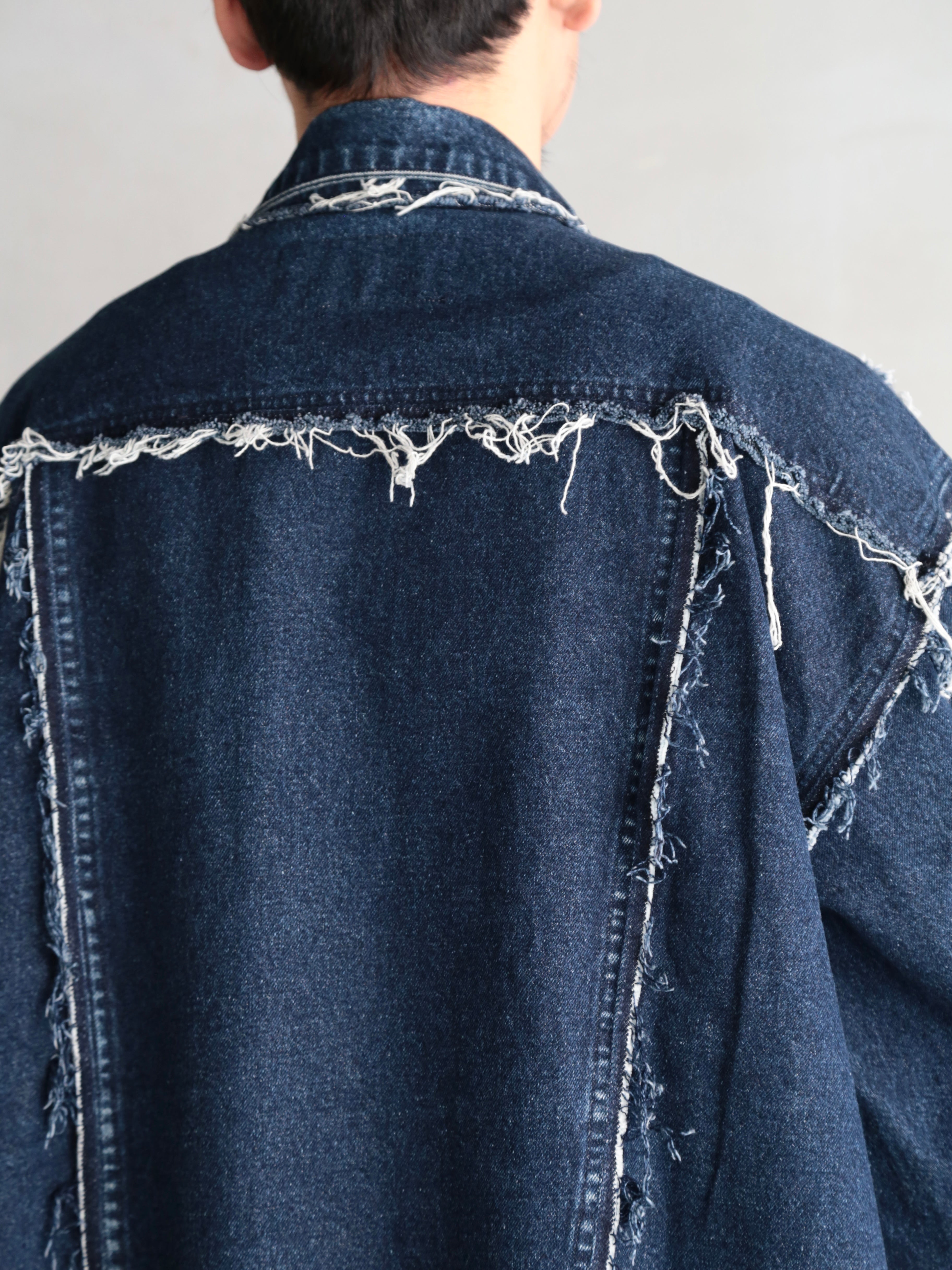 BUZIGAHILL】Reversed denim jackets – End on End